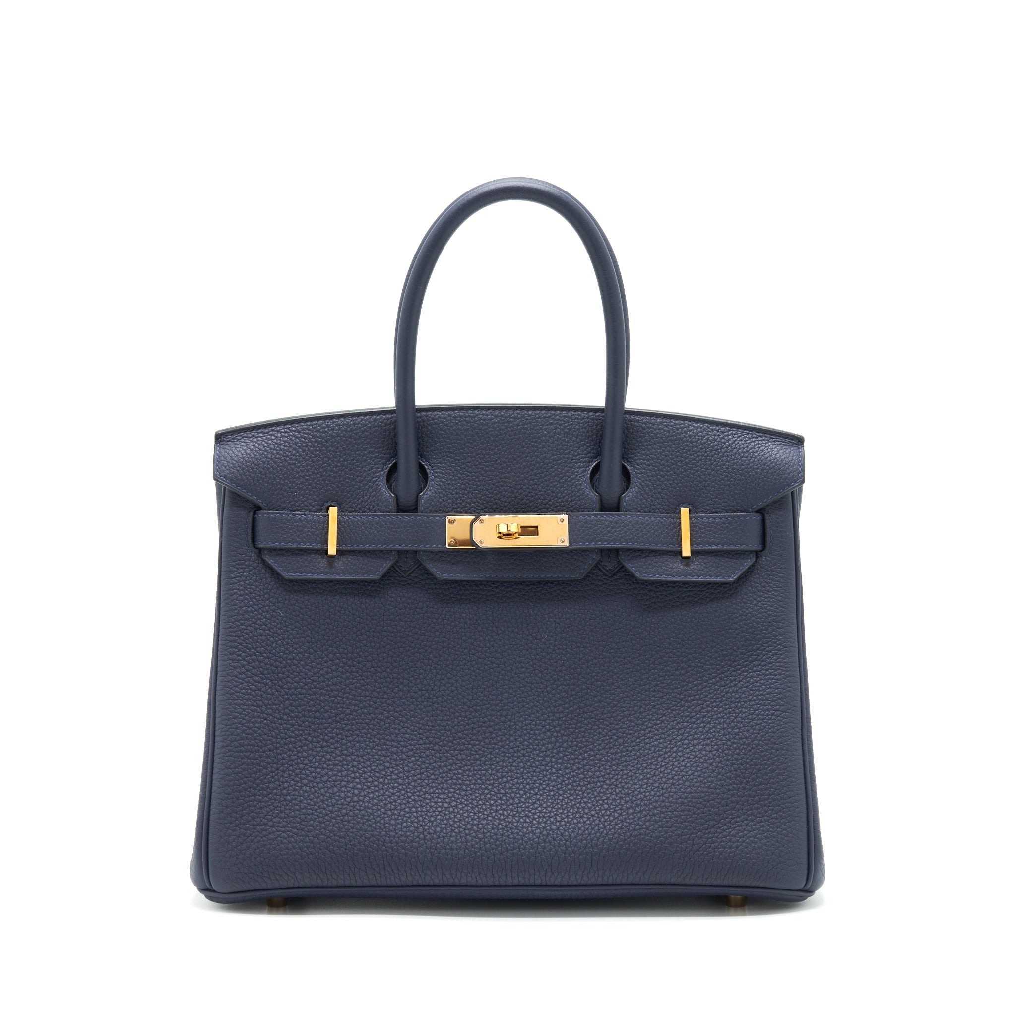 HERMES BIRKIN 30 TOGO 2Z BLUE NUIT RGHW