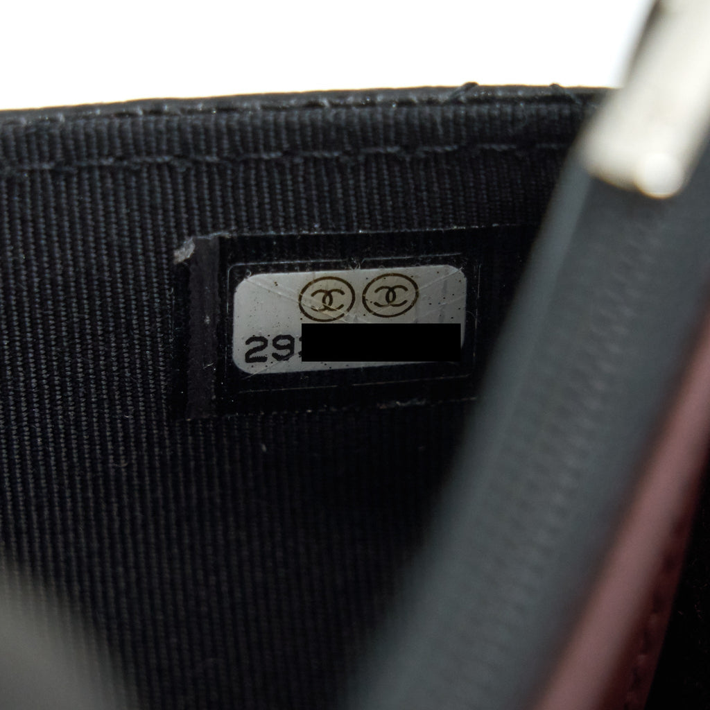 CHANEL WALLET ON CHAIN WOC IN CAVIAR SHW