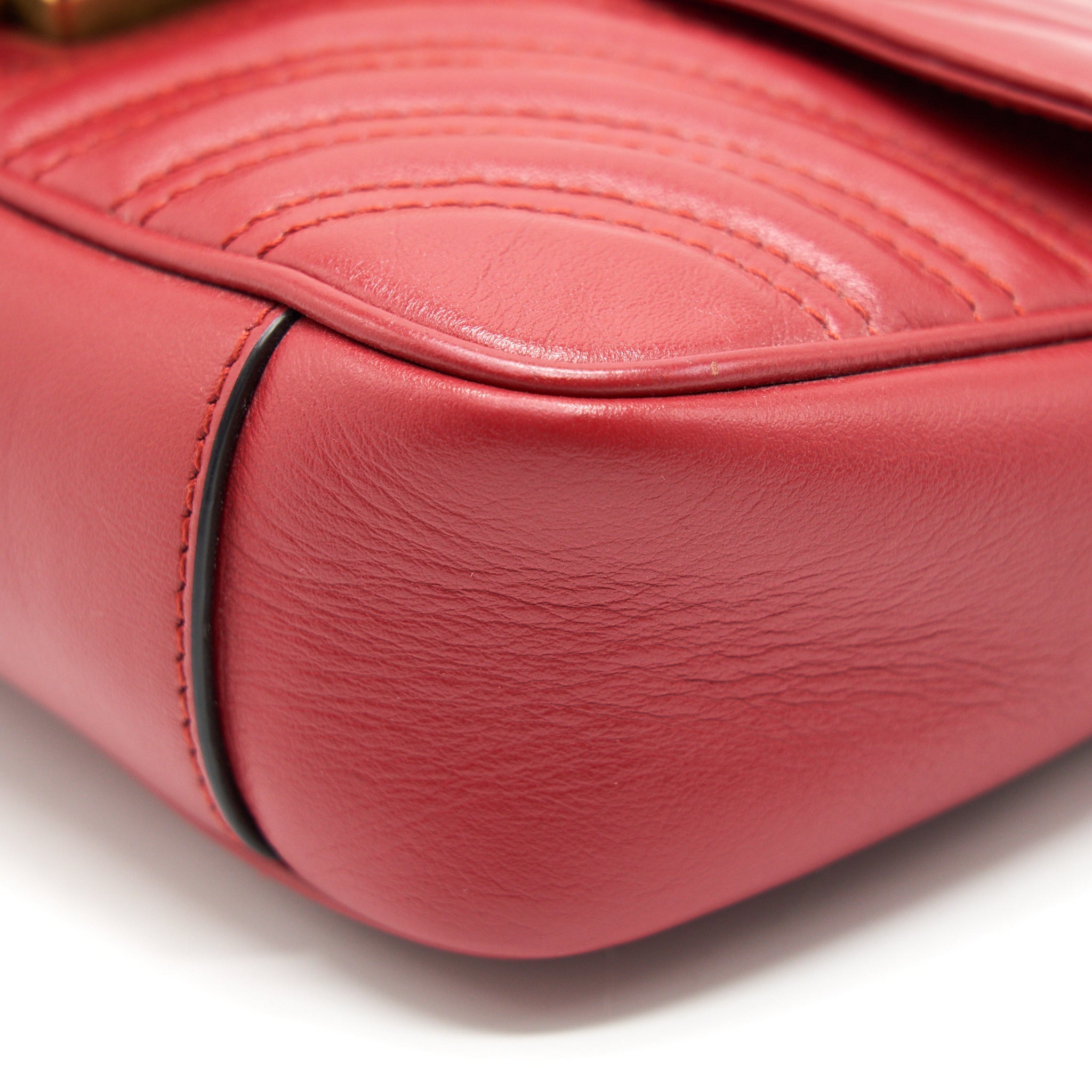 GUCCI GG MINI MARMONT RED