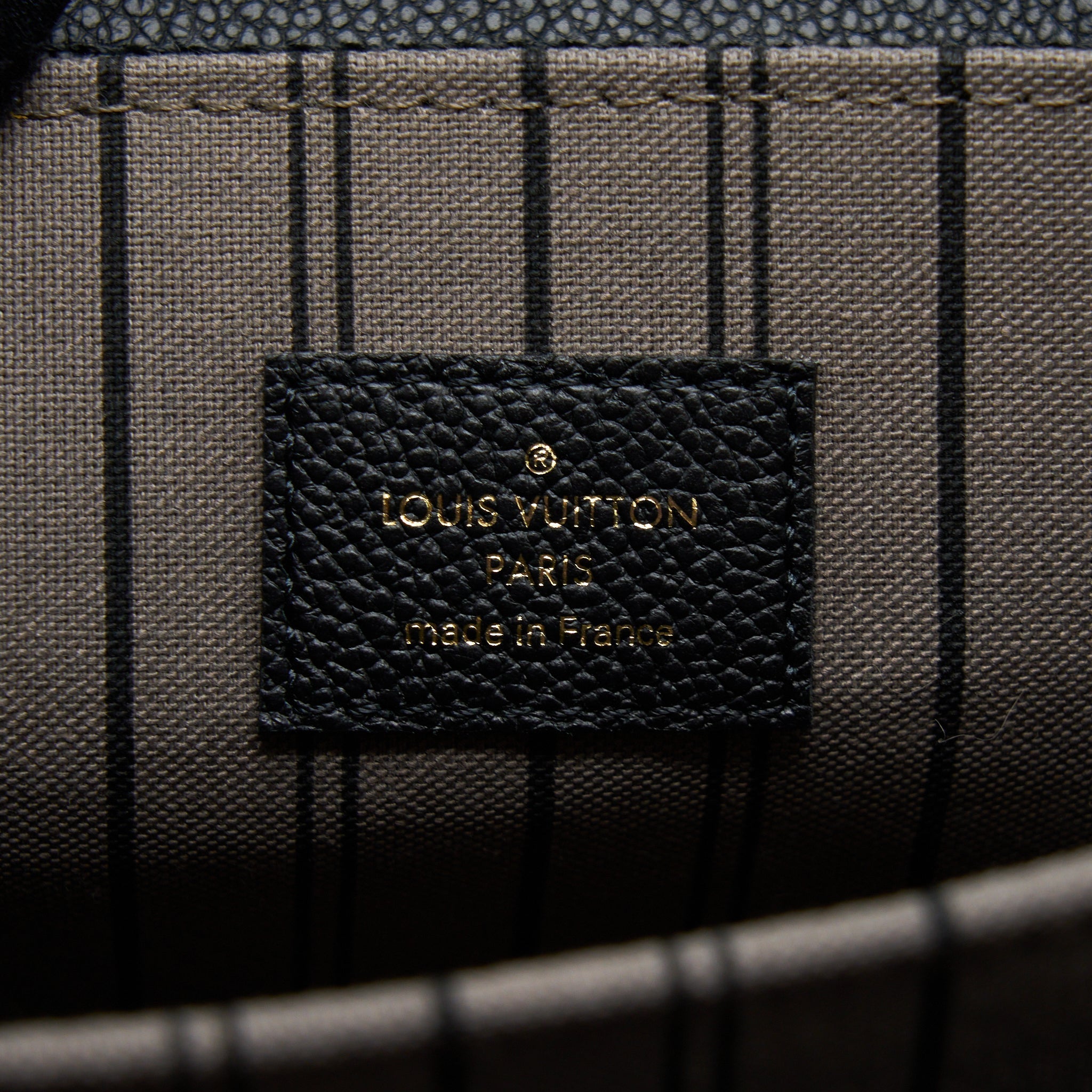 LOUIS VUITTON POCHETTE MÉTIS MONOGRAM EMPREINTE BLACK GHW