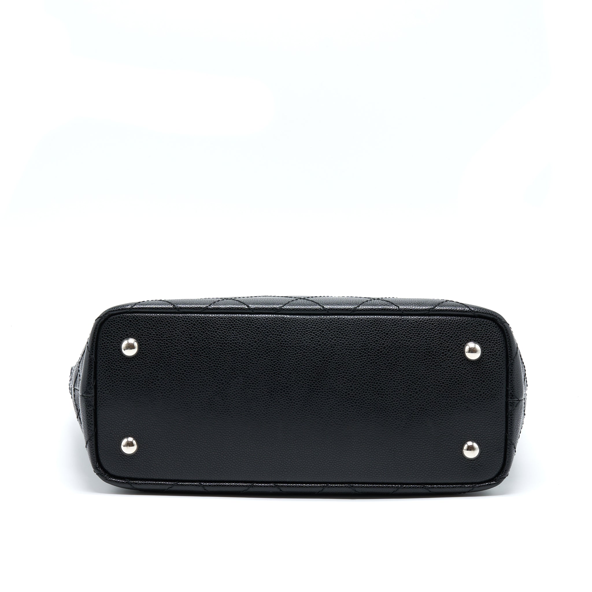 CHANEL TOTE BAG CAVIAR BLACK SHW