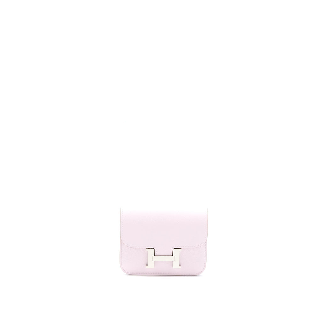 HERMES CONSTANCE SLIM EVERCOLOR MAUVE PALE SHW