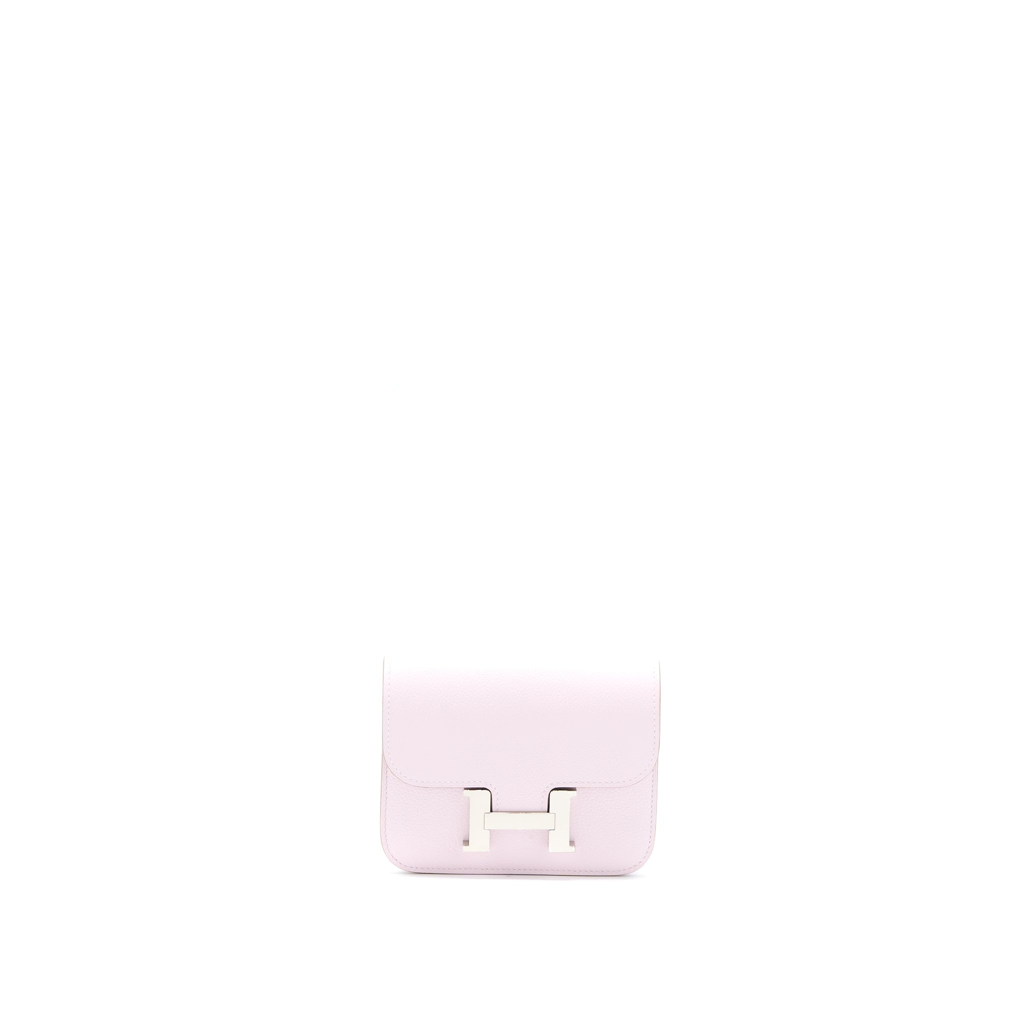 HERMES CONSTANCE SLIM EVERCOLOR MAUVE PALE SHW