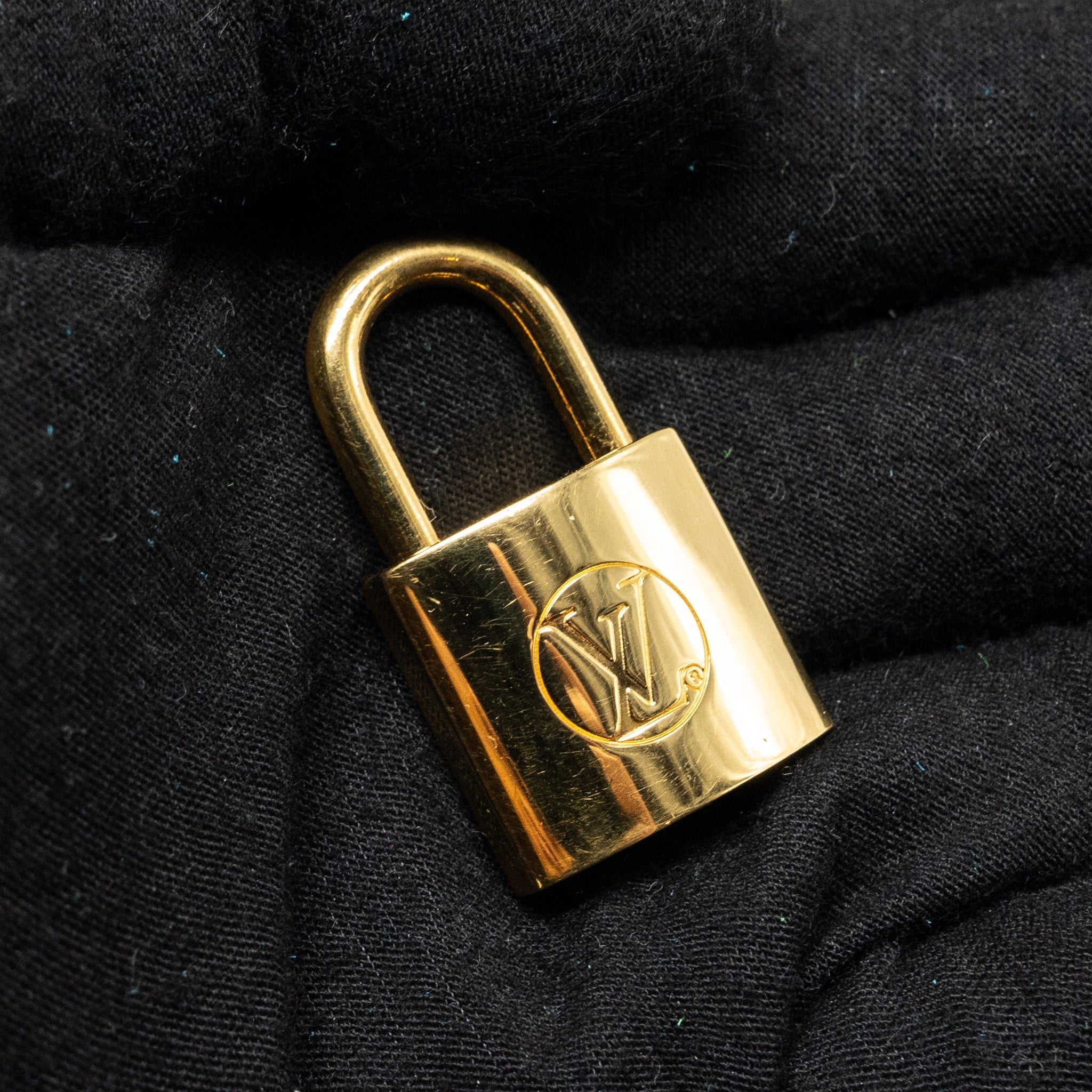 LOUIS VUITTON VANITY CASE PM MONOGRAM LAMBSKIN BLACK GHW