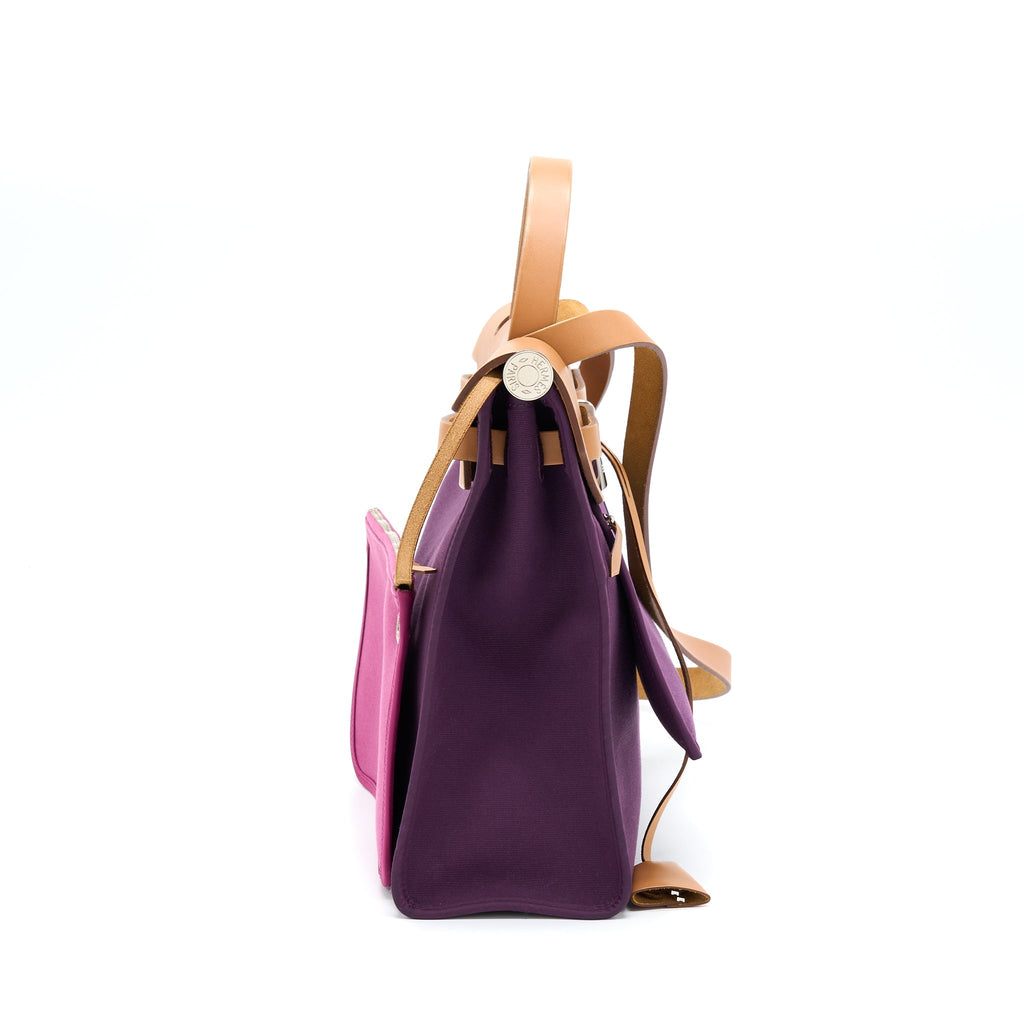 HERMES HERBAG ZIP 31 BAG CANVAS