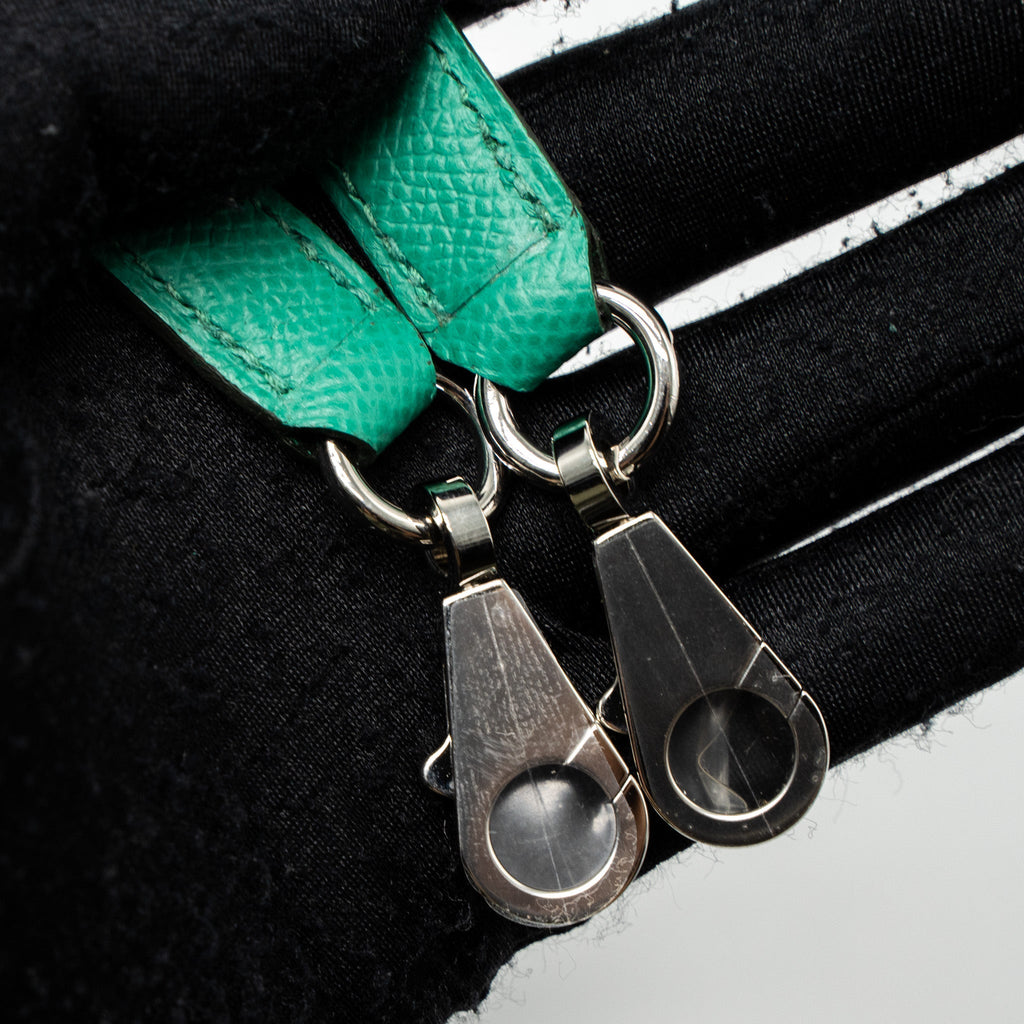 HERMES BOLIDE 25 EPSOM VERT JADE SHW