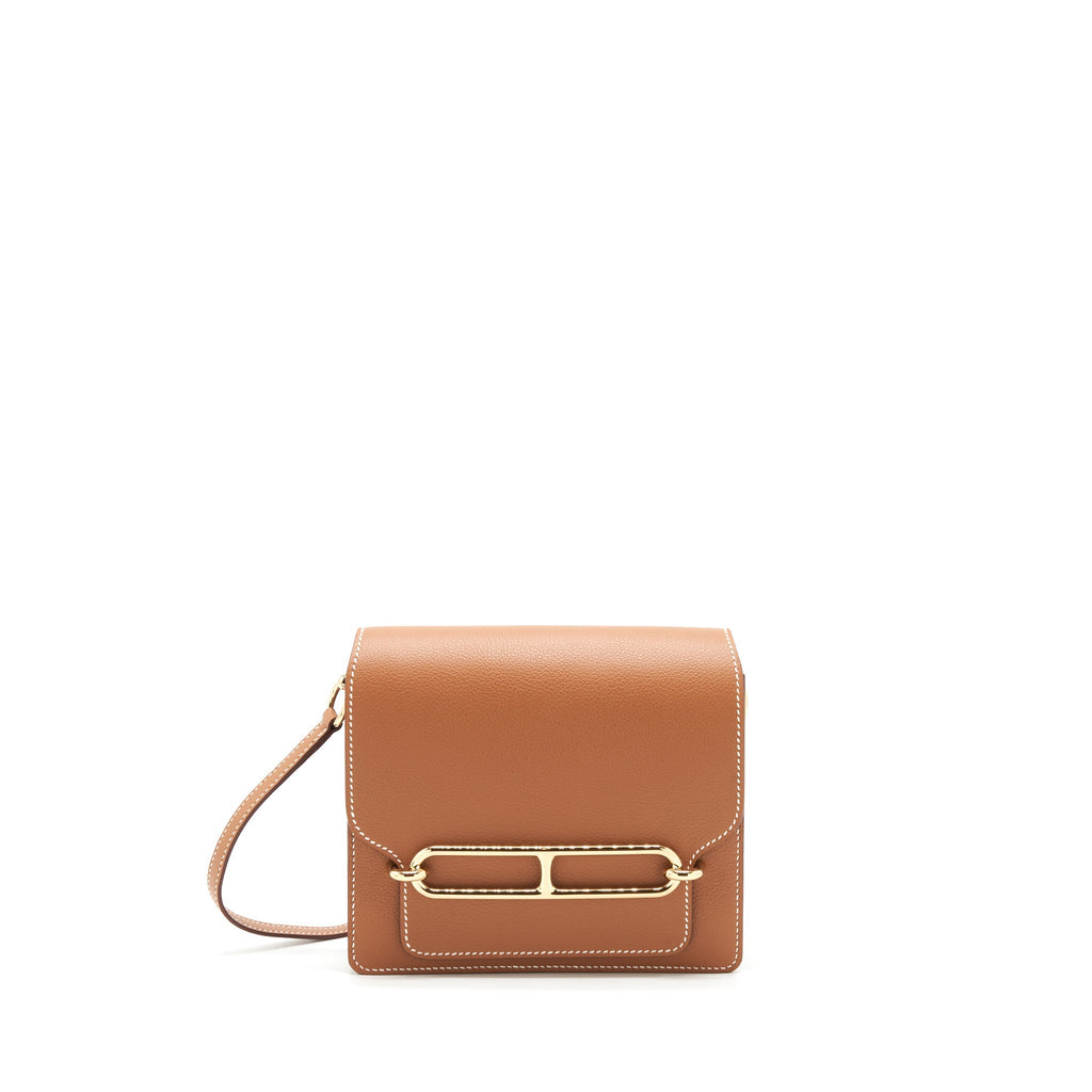 HERMES MINI ROULIS EVERCOLOR GOLD GHW