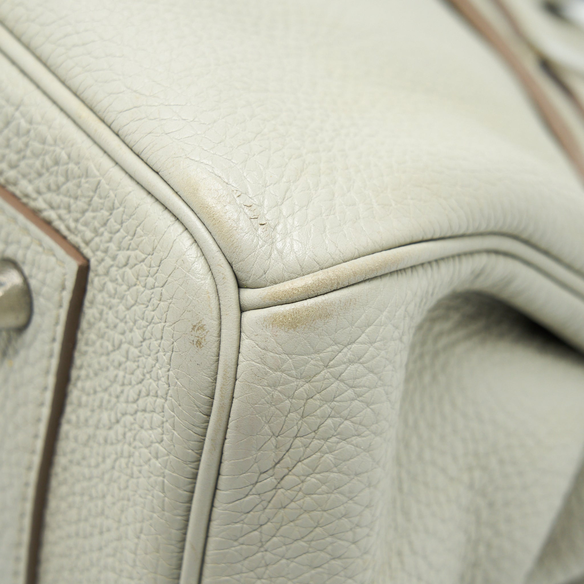 HERMES BIRKIN SHOULDER BAG TOGO GRIS PEARL SHW