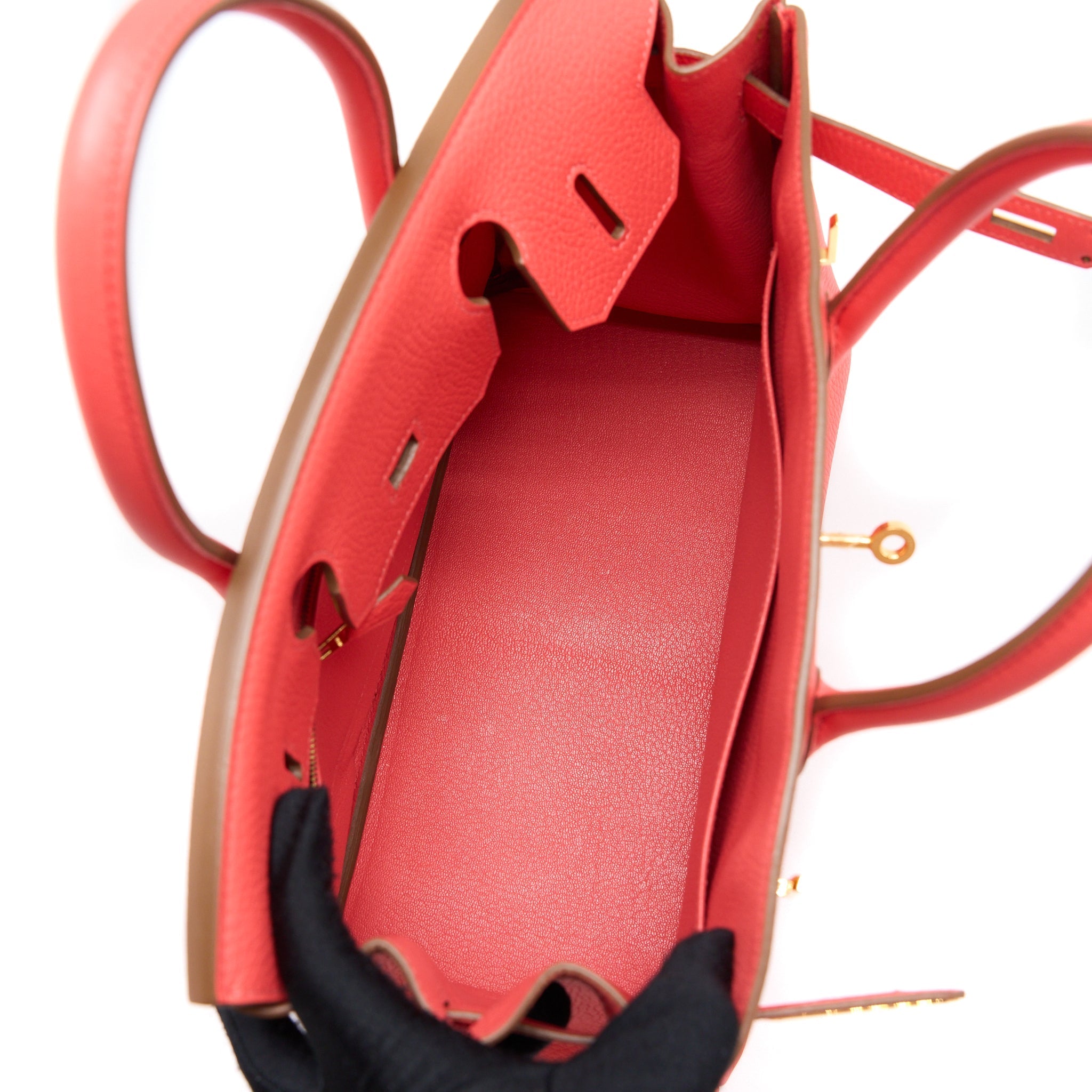 HERMES BIRKIN 30 CLEMENCE T5 ROSE JAIPUR GHW