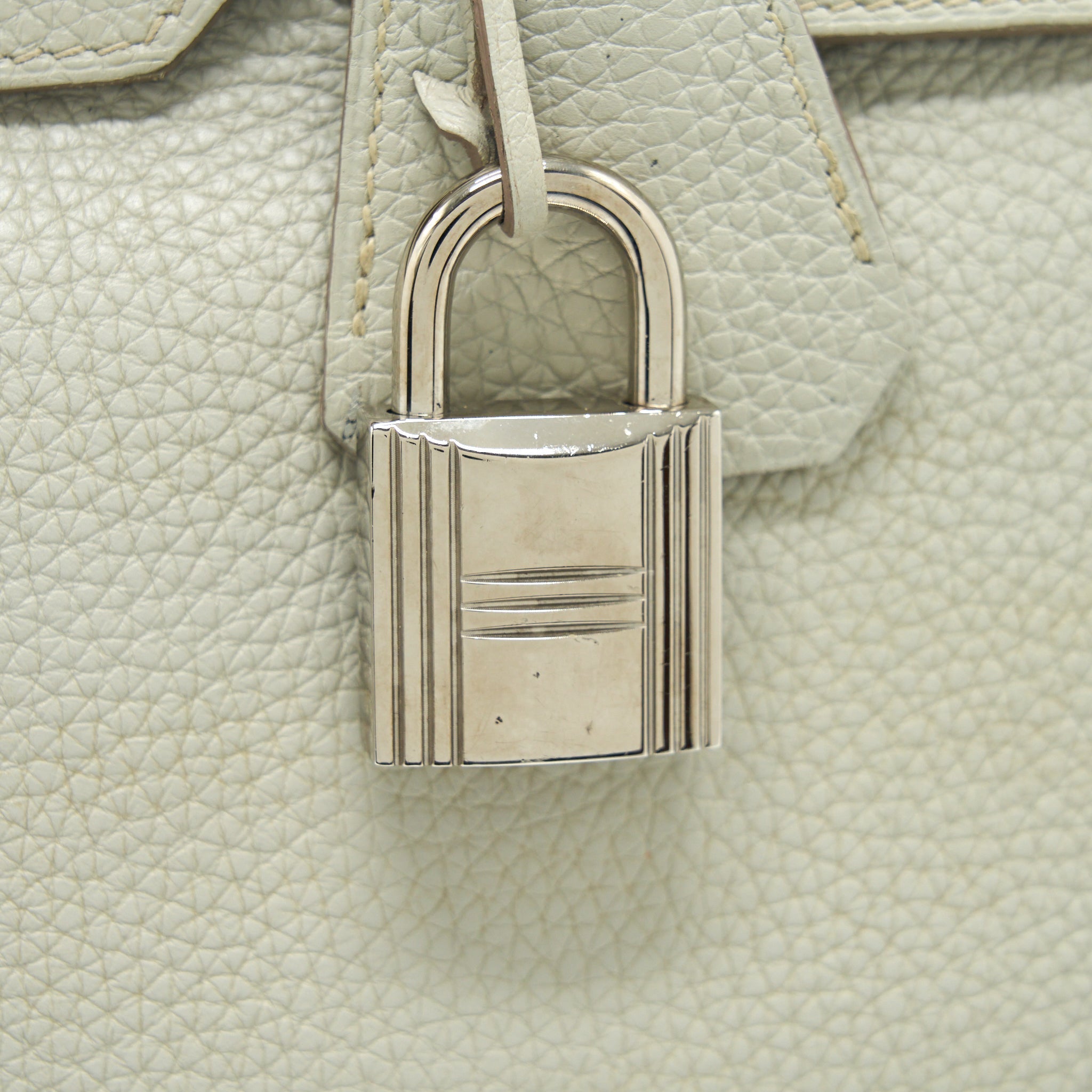 HERMES BIRKIN SHOULDER BAG TOGO GRIS PEARL SHW
