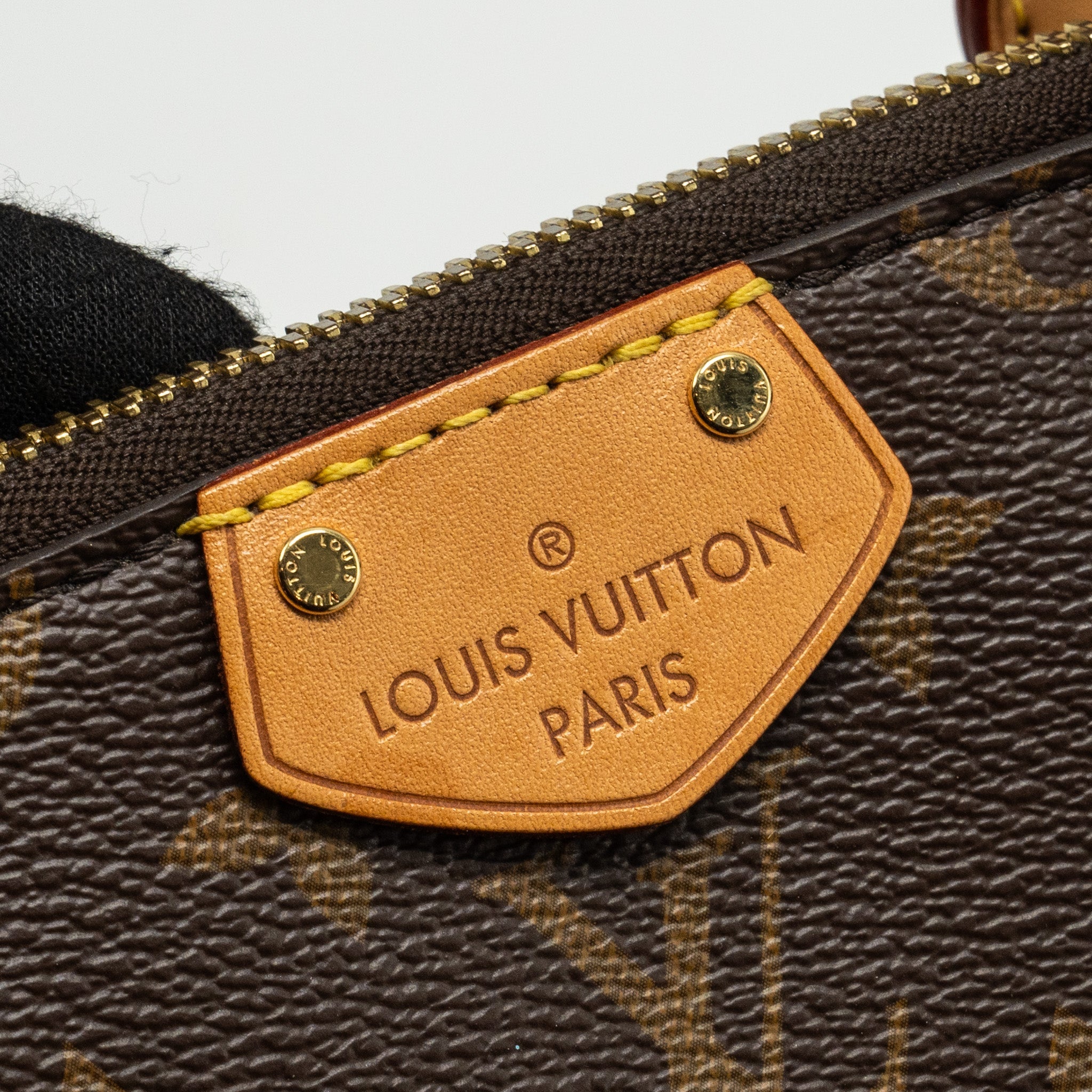 LOUIS VUITTON TURENNE PM BAG MONOGRAM CANVAS BROWN GHW