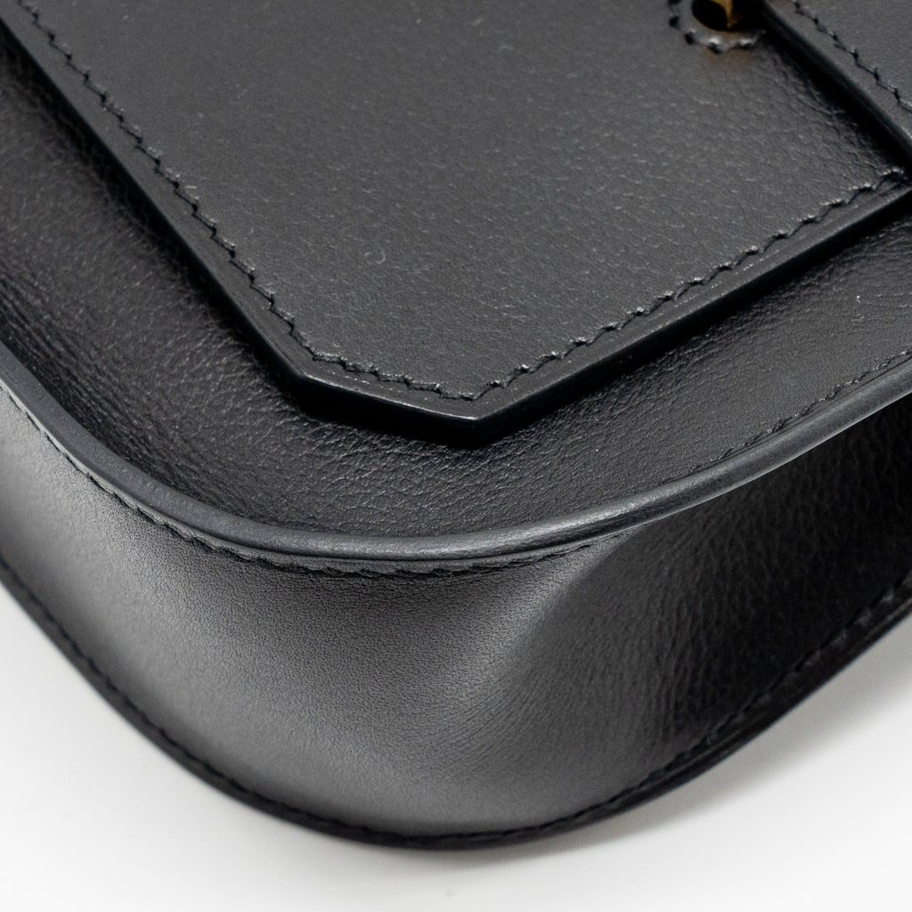 HERMES MINI JYPSIERE EVERGRAIN BLACK GHW