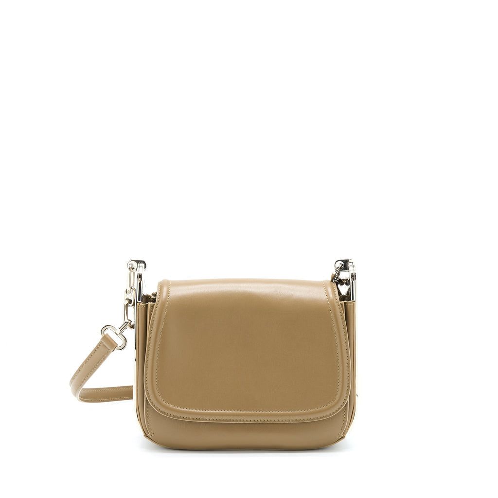 SALVATORE FERRAGAMO VINTAGE CROSSBODY BAG GREY SHW