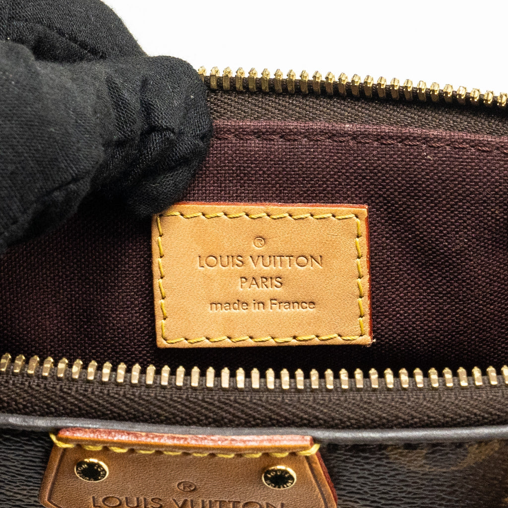 LOUIS VUITTON TURENNE PM BAG MONOGRAM CANVAS BROWN GHW