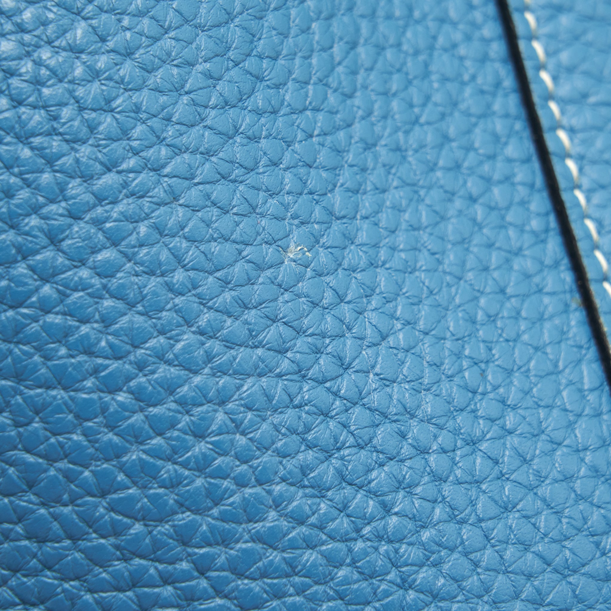 HERMES PICOTIN 18 LOCK BAG CLEMENCE BLUE JEANS SHW