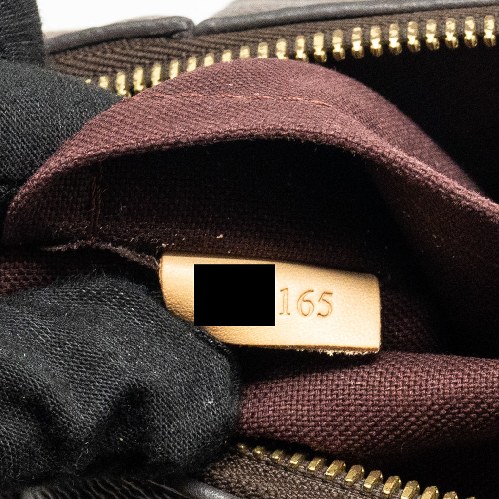 LOUIS VUITTON TURENNE PM BAG MONOGRAM CANVAS BROWN GHW