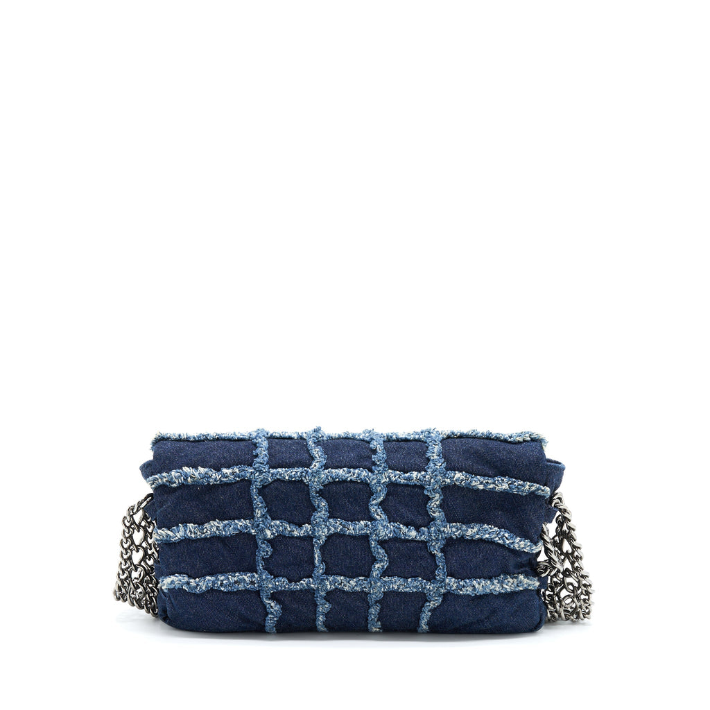CHANEL SMALL DENIM SHOULDER BAG SHW