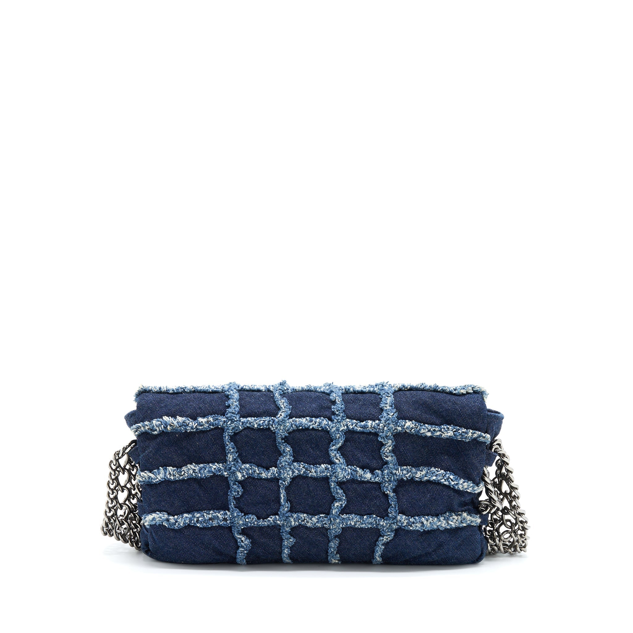 CHANEL SMALL DENIM SHOULDER BAG SHW