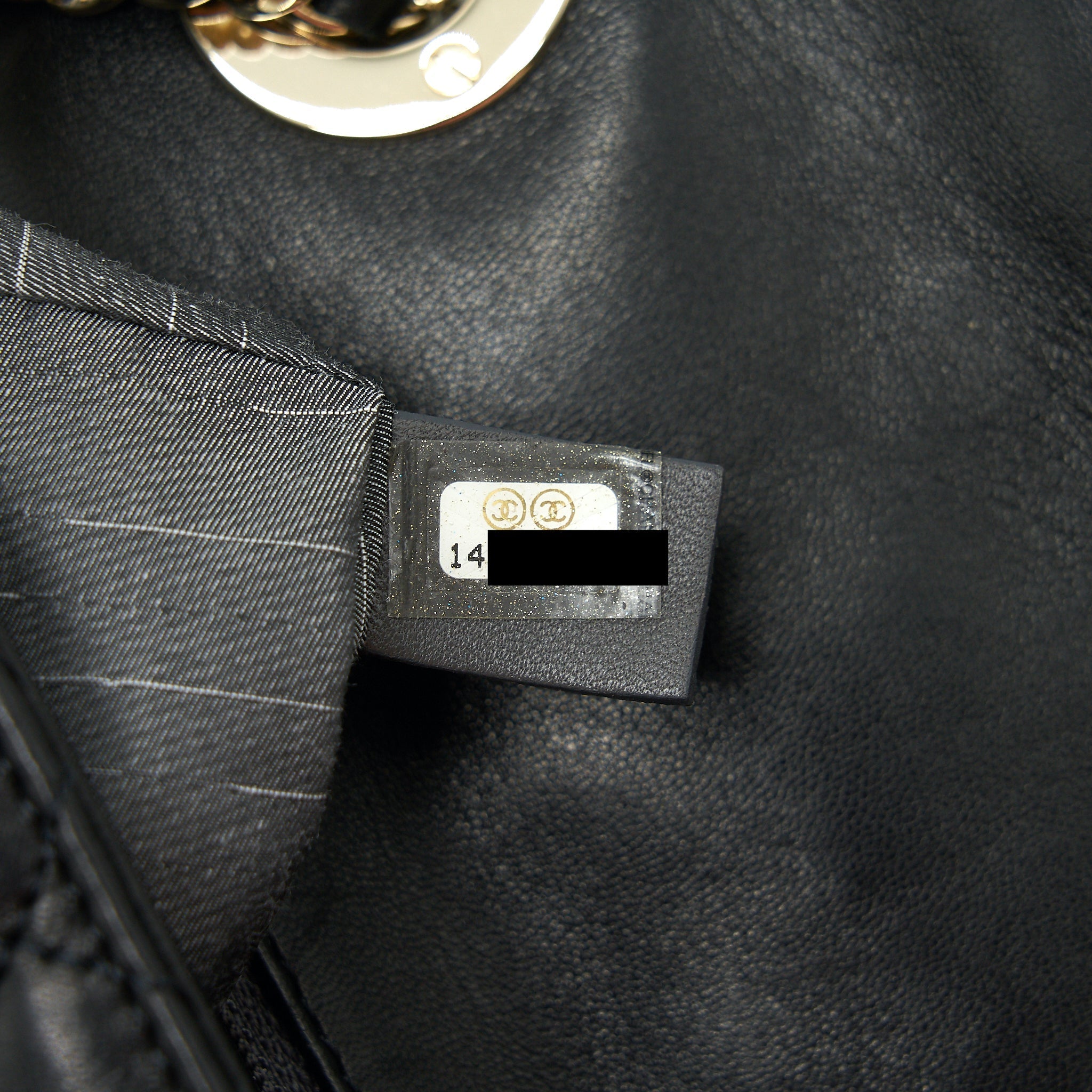 CHANEL WESTMINSTER SHOULDER BAG LAMBSKIN BLACK LGHW