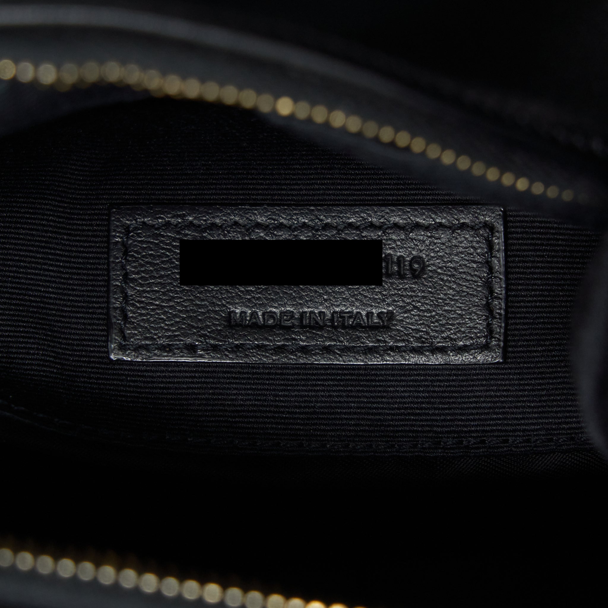 SAINT LAURENT/ YSL LOU CAMERA BAG CALFSKIN BLACK GHW