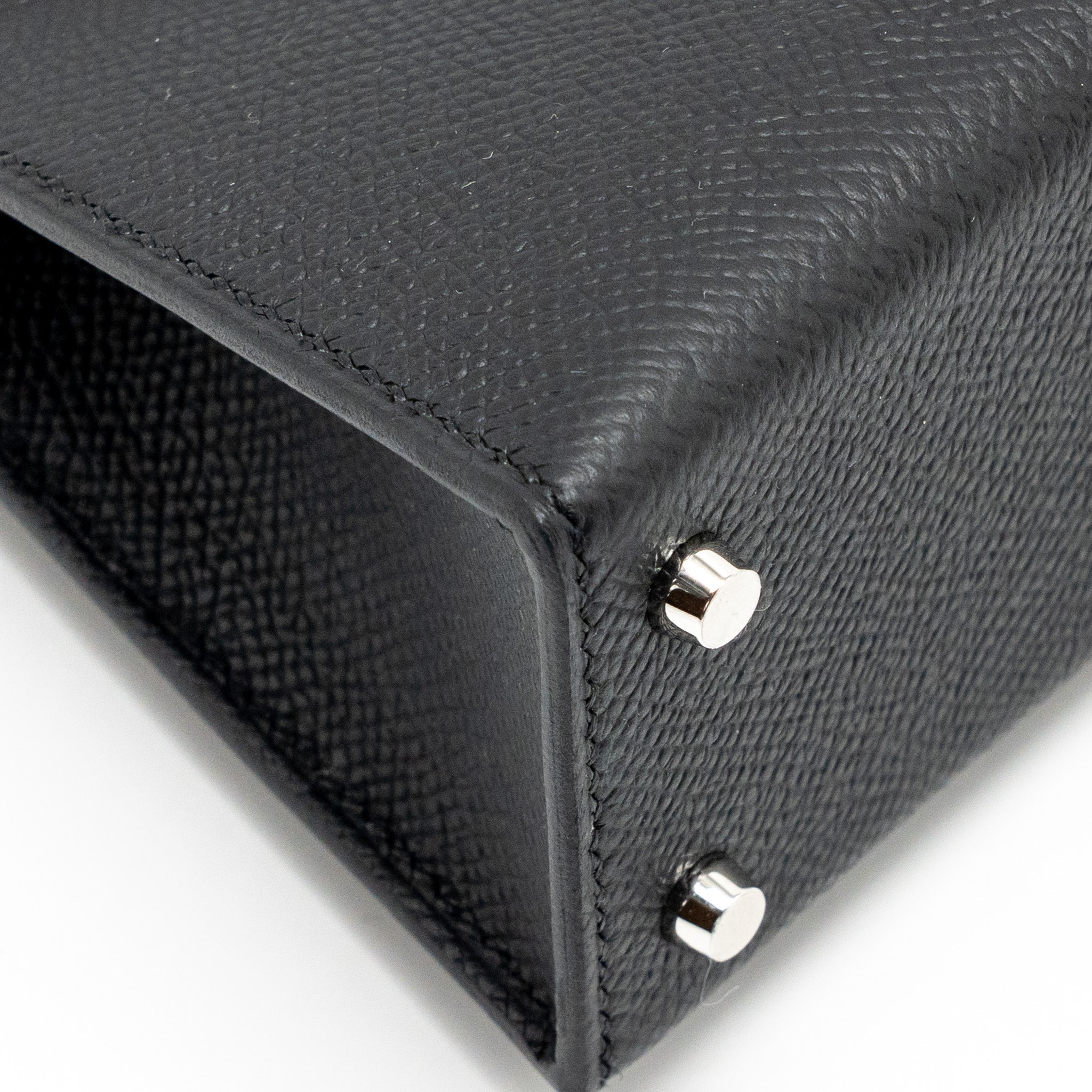 HERMES MINI KELLY II SPECIAL ORDER EPSOM BLACK SHW