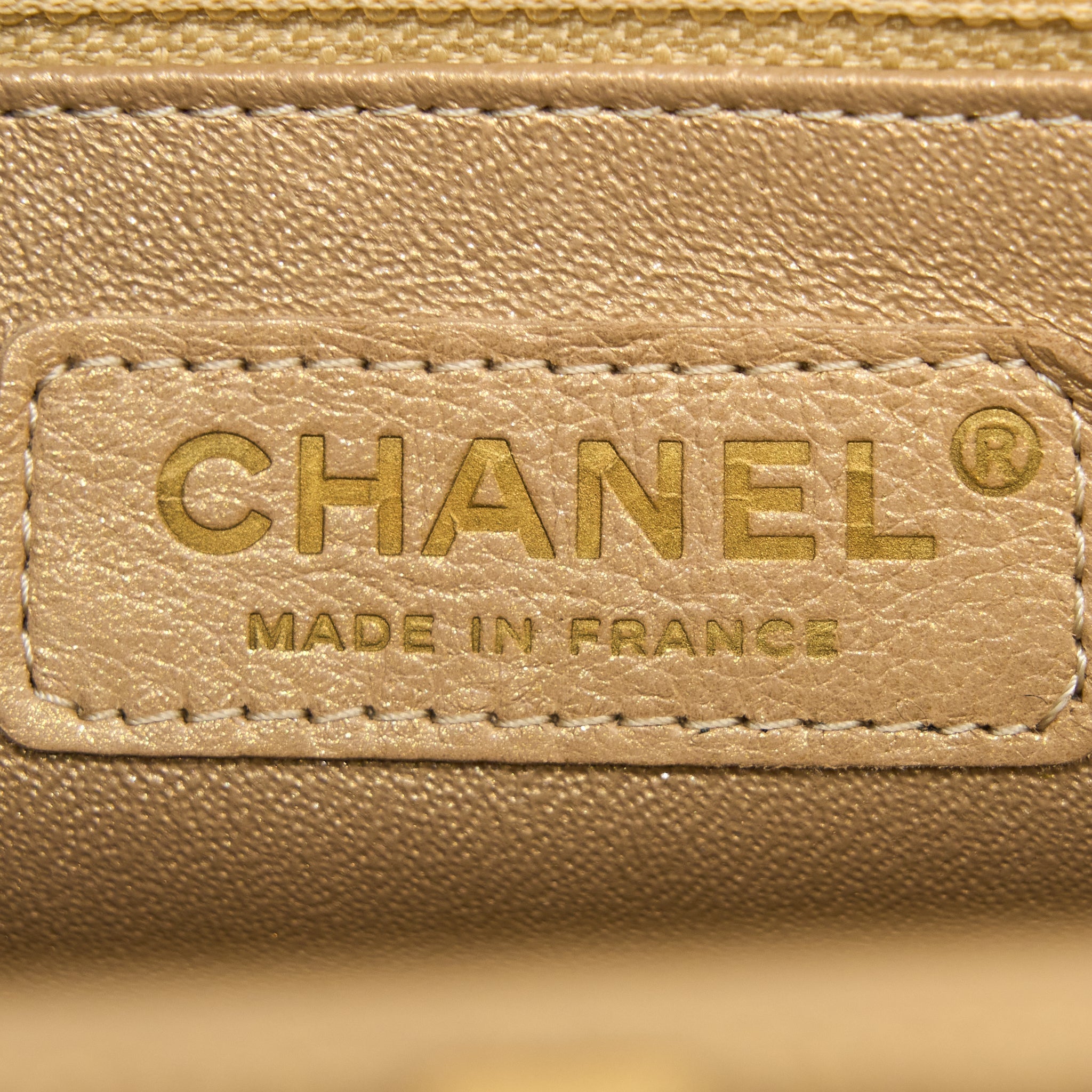 CHANEL TIMELESS CLUTCH CAVIAR GOLD BRUSHED GHW