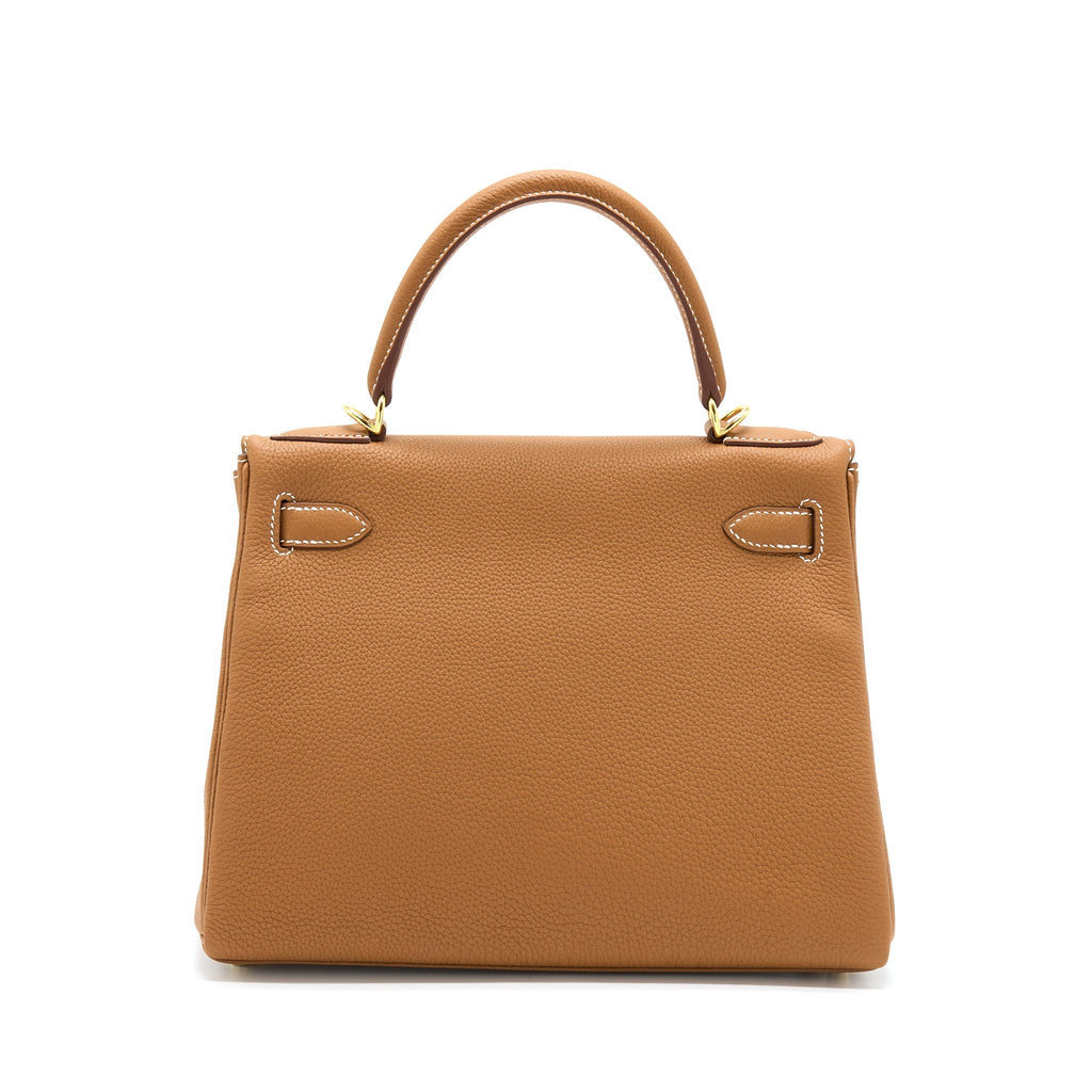 HERMES KELLY 28 TOGO GOLD GHW
