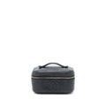 CHANEL VINTAGE VANITY CASE CAVIAR BLACK GHW