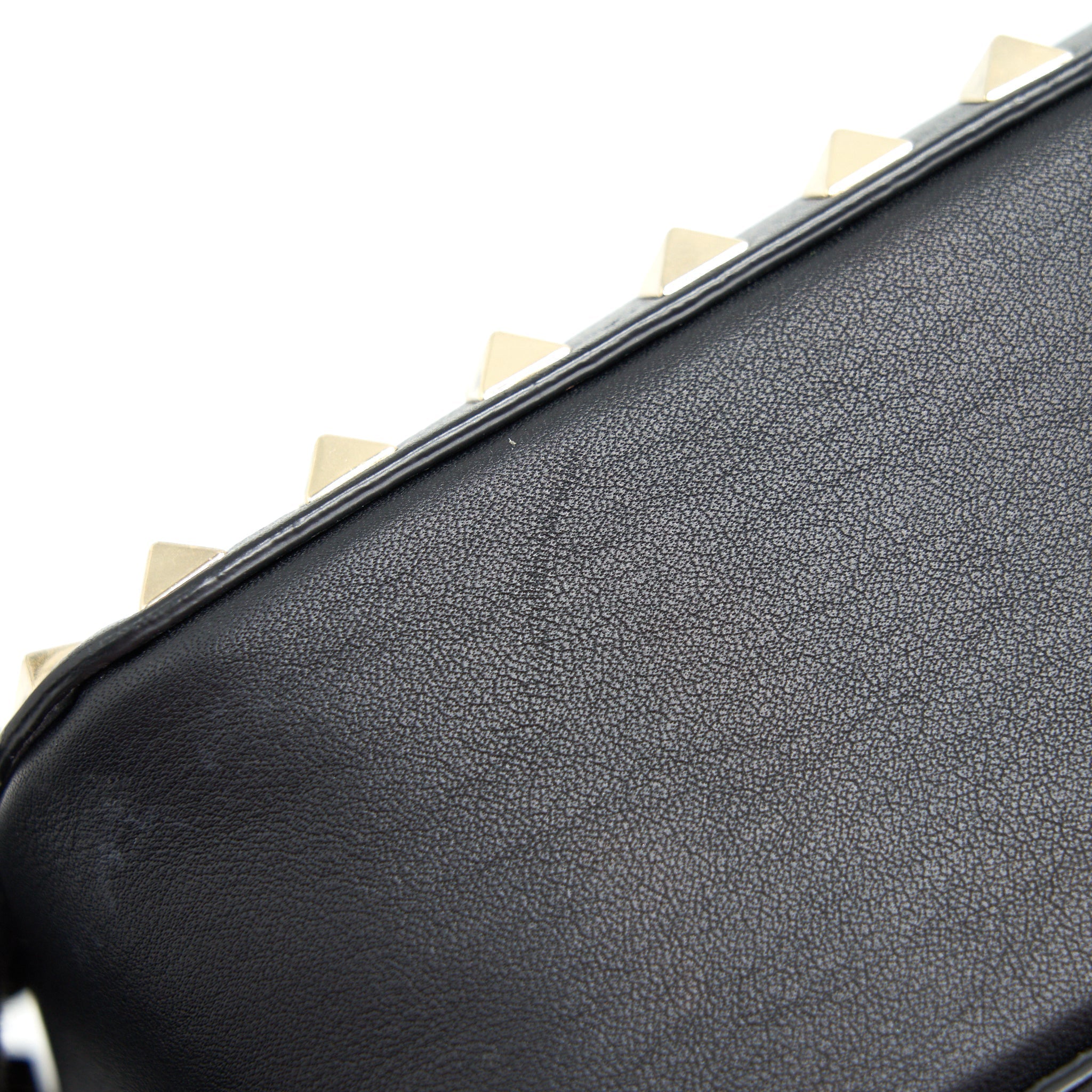 VALENTINO ROCKSTUD CROSSBODY CAMERA BAG BLACK