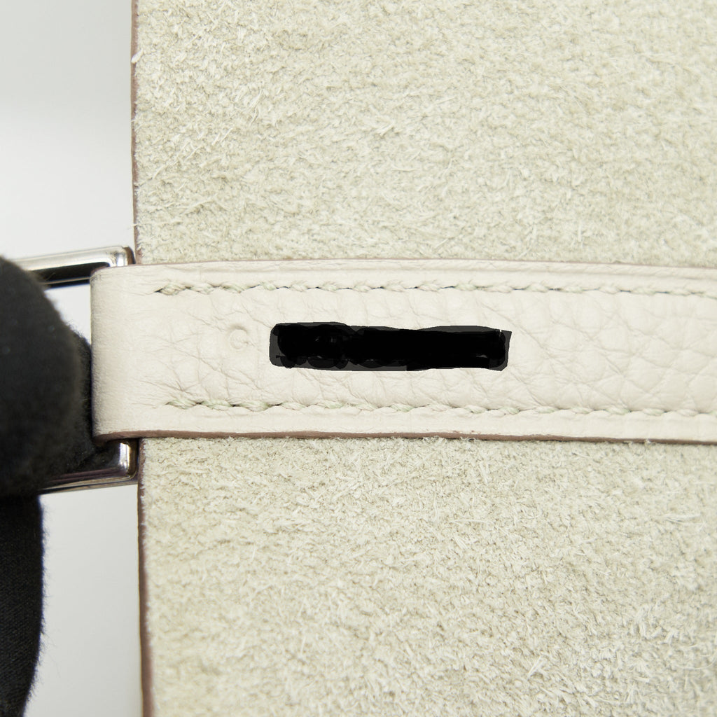 HERMES PICOTIN 22 LOCK BAG BETON SHW