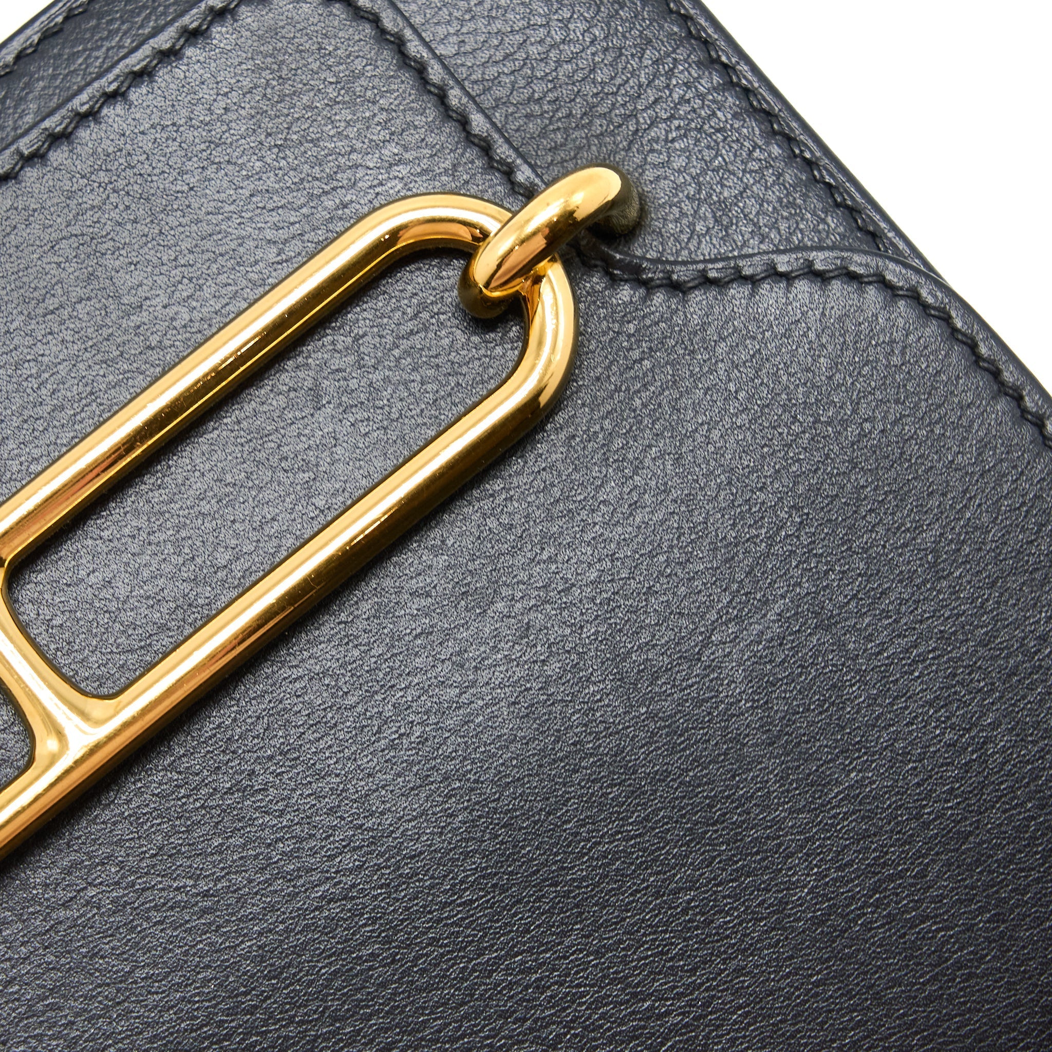 HERMES MINI ROULIS EVERCOLOR BLACK GHW