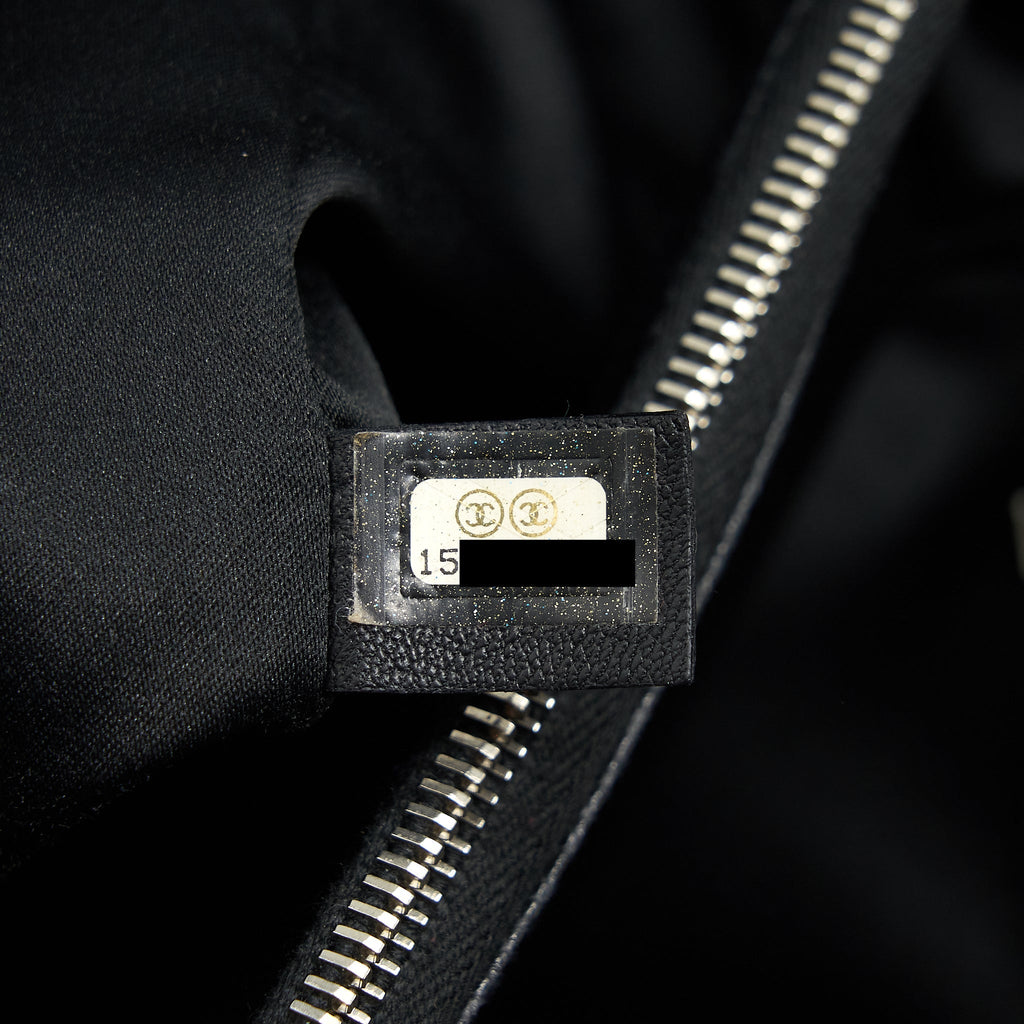 CHANEL GRAND SHOPPING TOTE BAG CAVIAR BLACK SHW