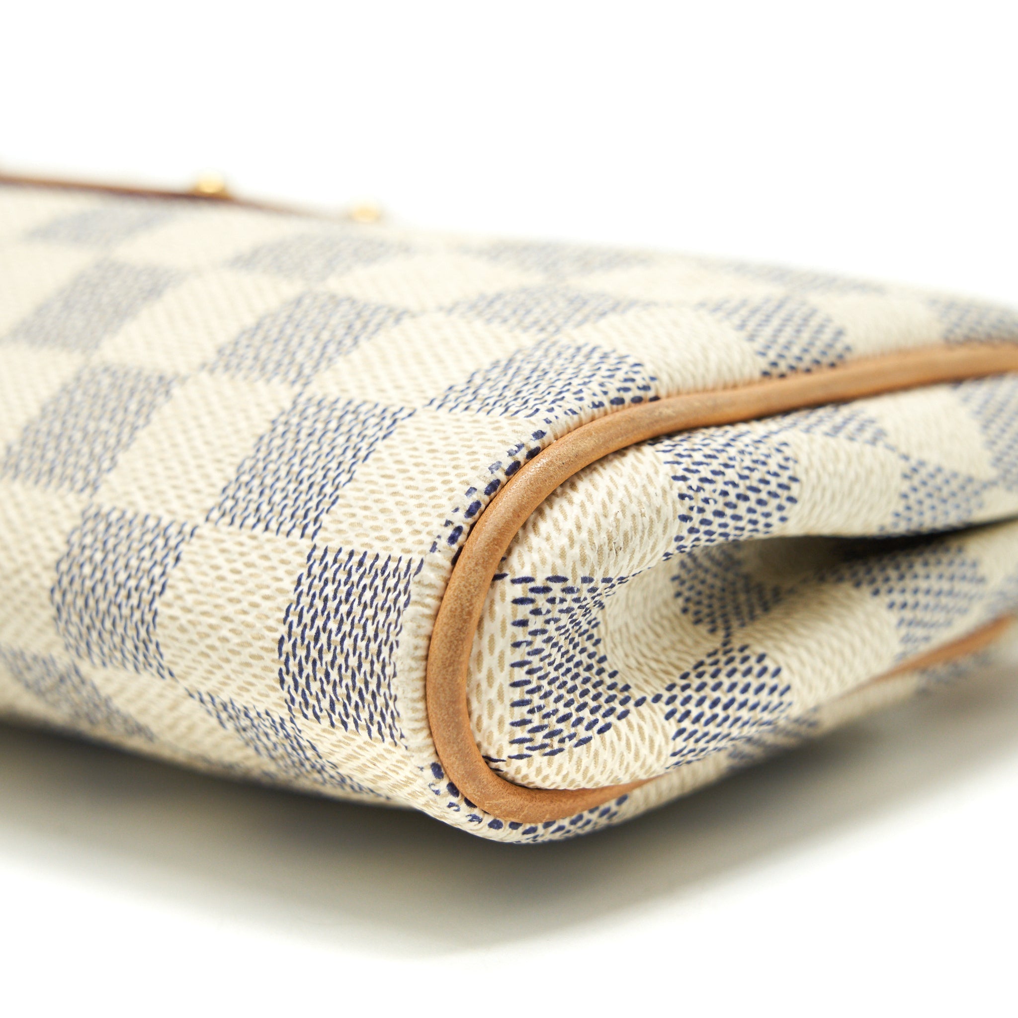 LOUIS VUITTON EVA CROSSBODY BAG IN DAMIER AZUR
