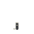 CHANEL SQUARED LIPSTICK CASE ON CHAIN BLACK LGHW