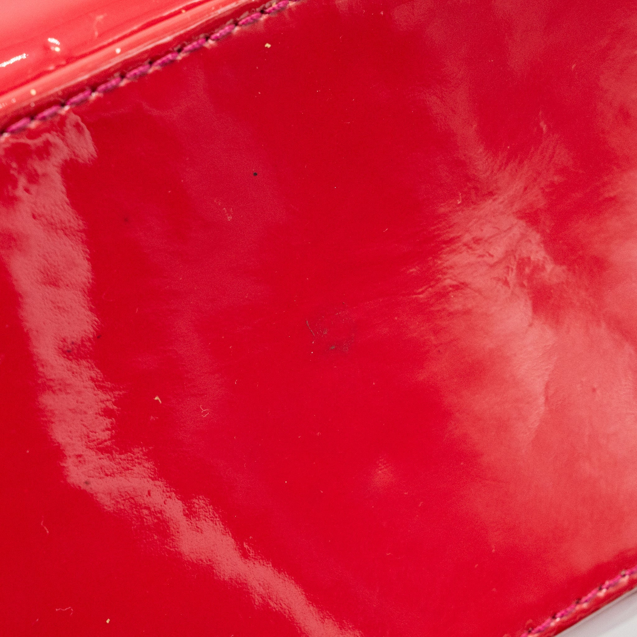 LOUIS VUITTON VERNIS BREA MM BAG MONOGRAM PATENT ROSE INDIAN GHW