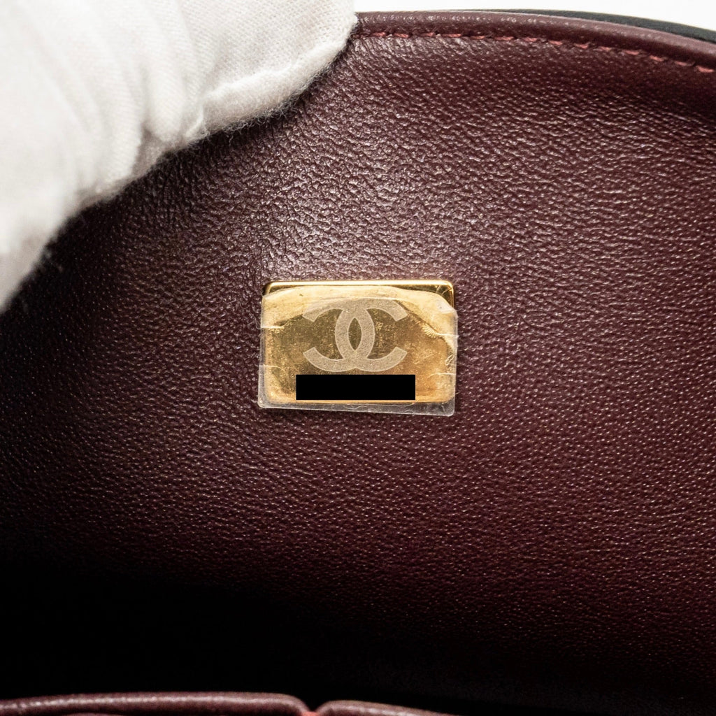 CHANEL SMALL CLASSIC DOUBLE FLAP BAG LAMBSKIN BLACK GHW(MICROCHIP)