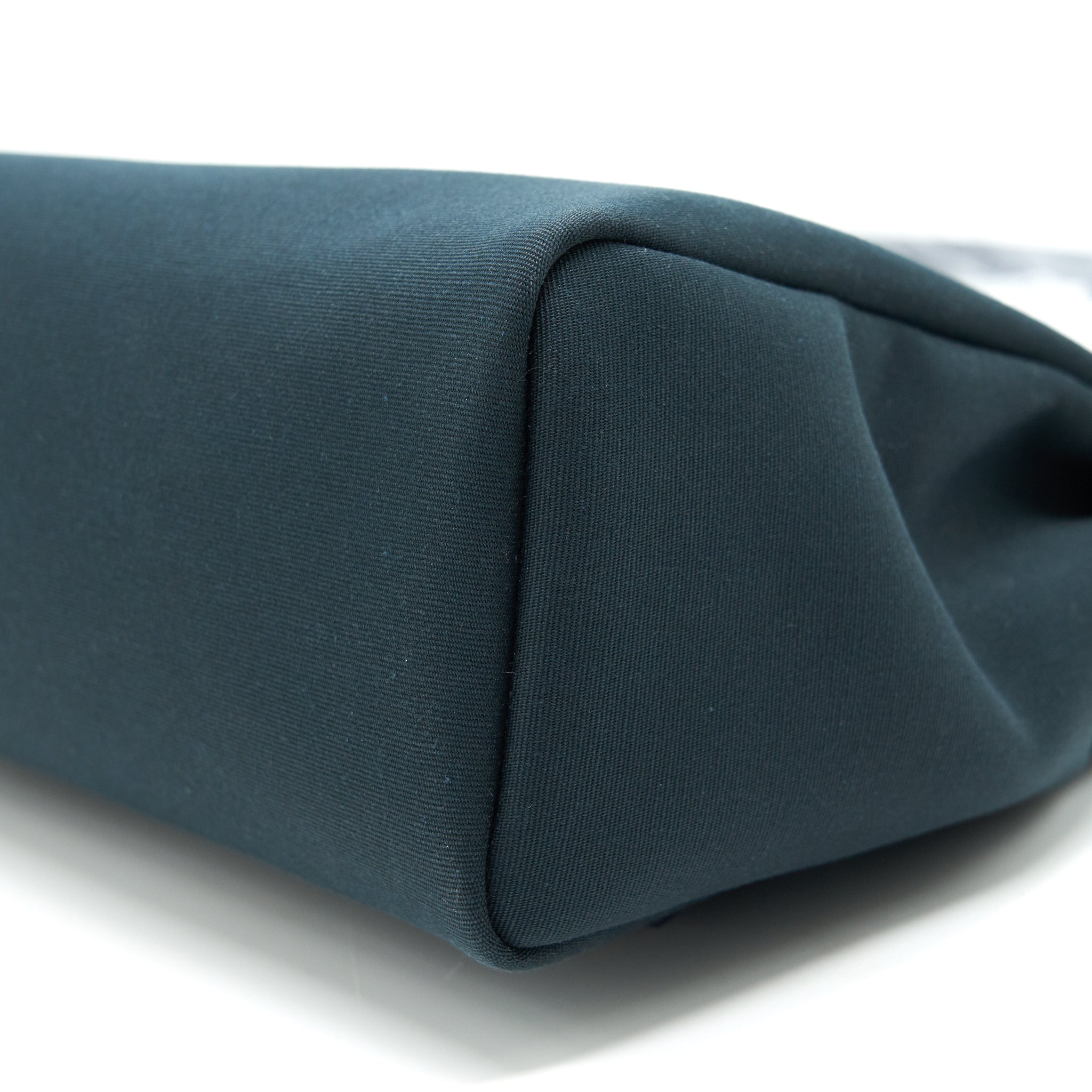 HERMES HERBAG 31 ZIP BAG VERT CYPRES/VERT OLIVE / BLUE INDIGO SHW