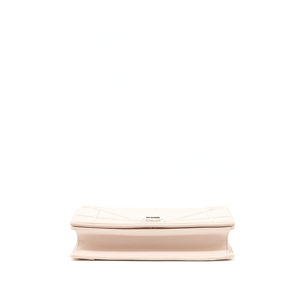 DIOR MEDIUM DIORAMA BAG GRAINED CALFSKIN LIGHT PINK SHW