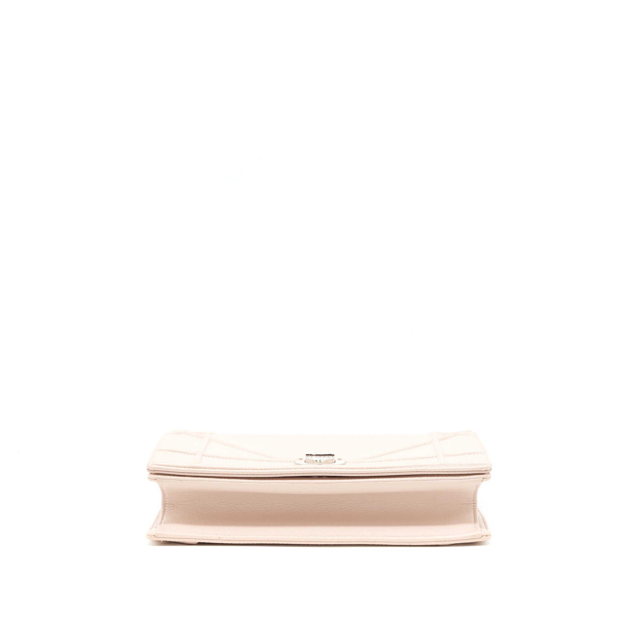 DIOR MEDIUM DIORAMA BAG GRAINED CALFSKIN LIGHT PINK SHW