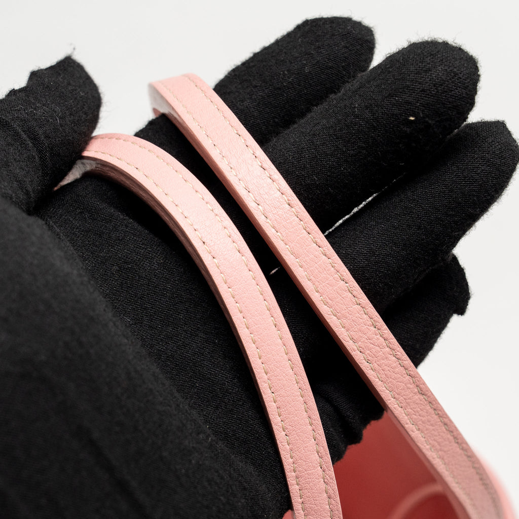 GOYARD MINI ANJOU TOTE GOYARDINE CANVAS / CALFSKIN PINK