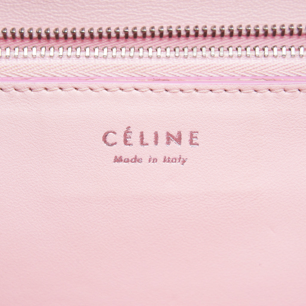 CELINE CLASSIC BAG IN LIZARD LIGHT PINK