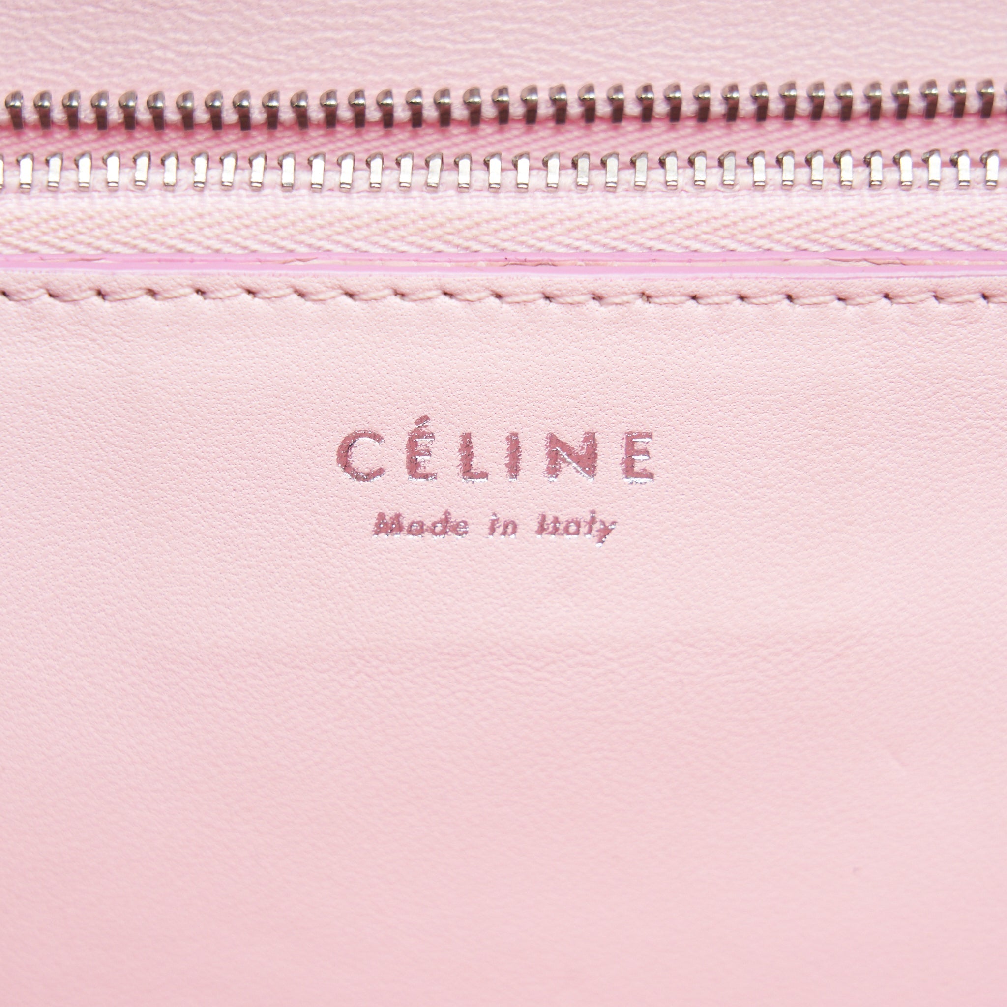 CELINE CLASSIC BAG IN LIZARD LIGHT PINK