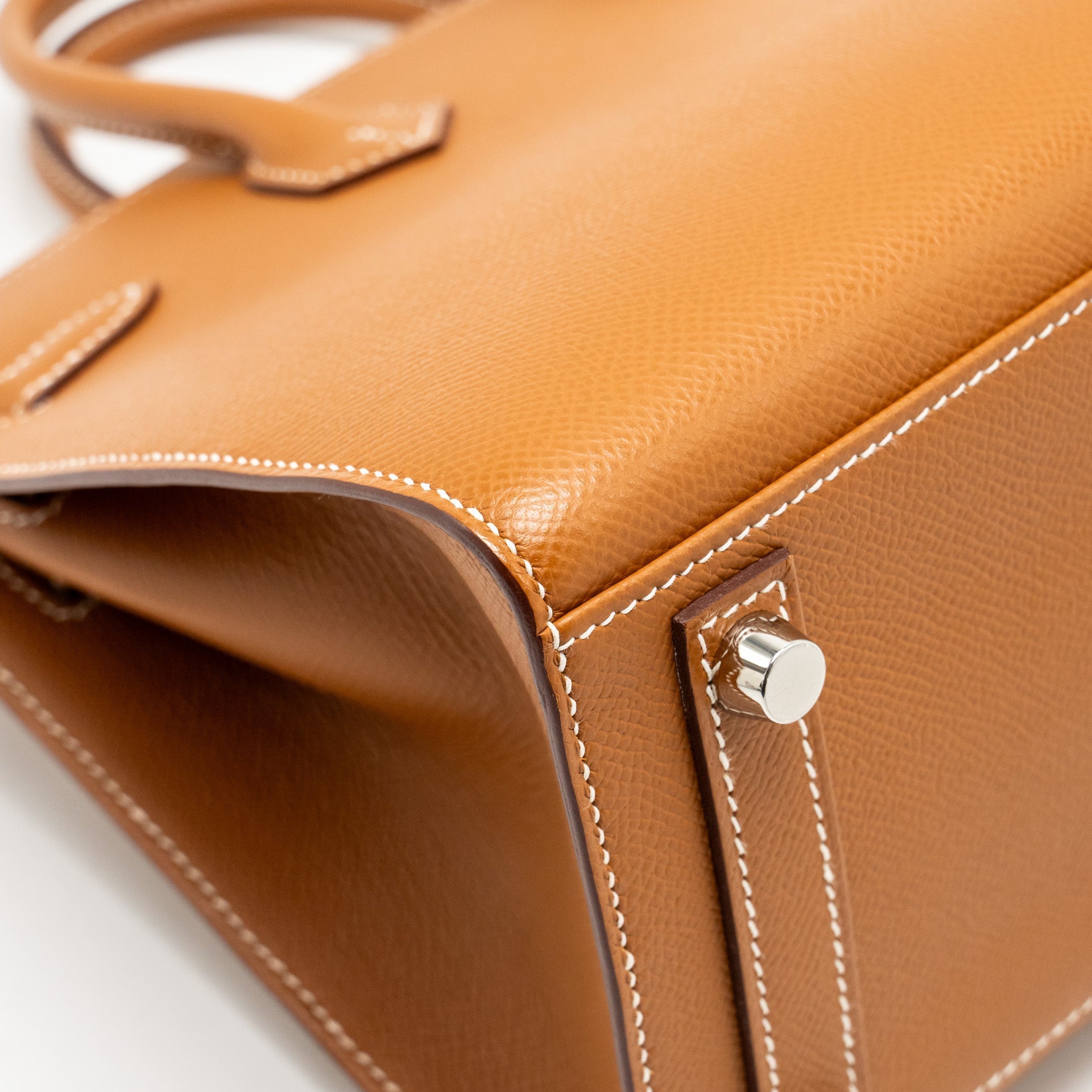 HERMES BIRKIN 25 SELLIER EPSOM GOLD SHW