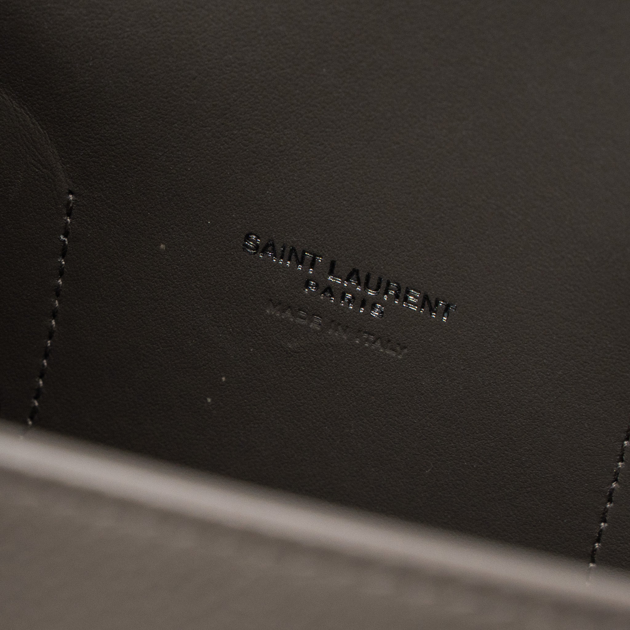 SAINT LAURENT/YSL SAC DE JOUR SMALL GRAINED CALFSKIN GREY SHW
