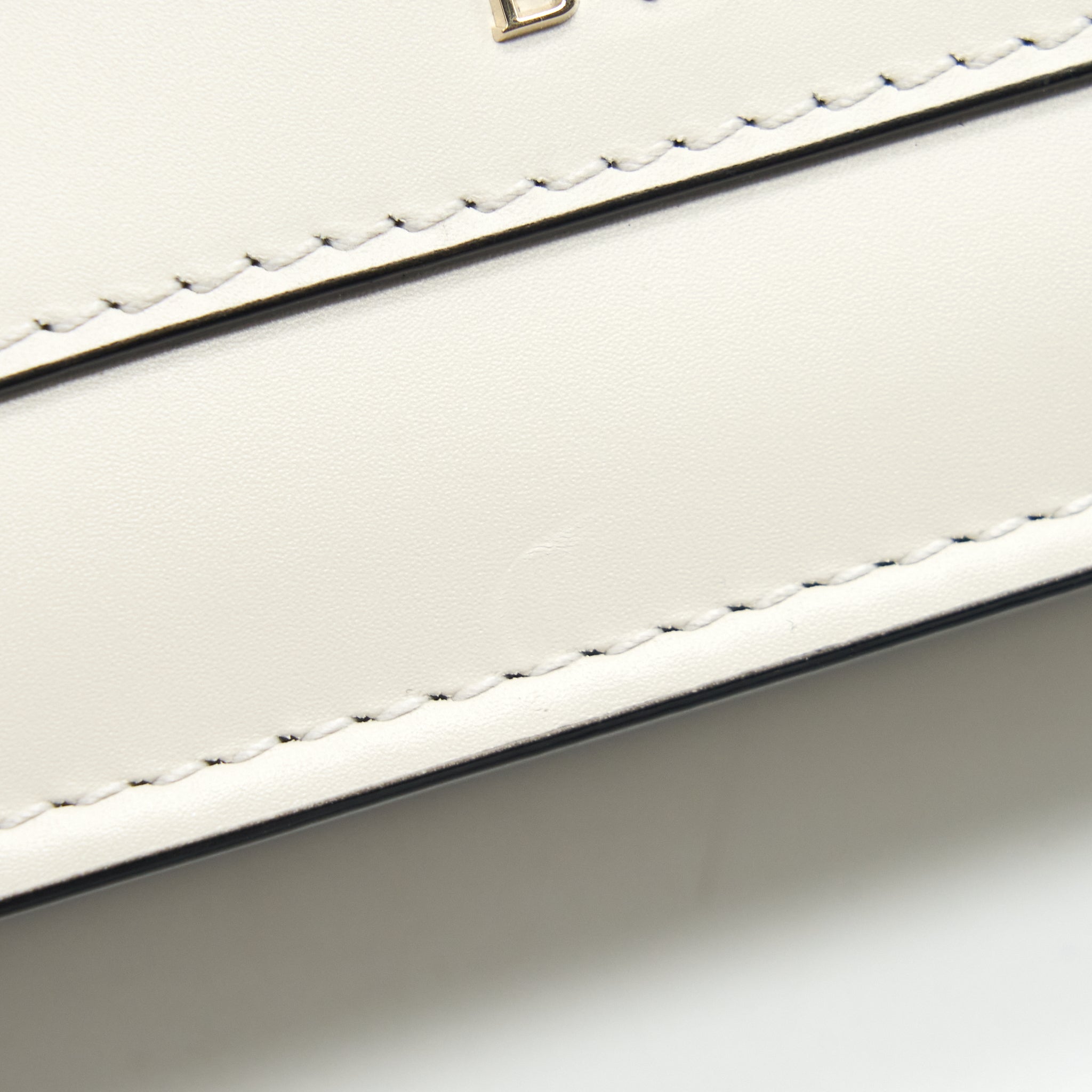 BVLGARI SERPENTI CROSS BODY BAG WHITE