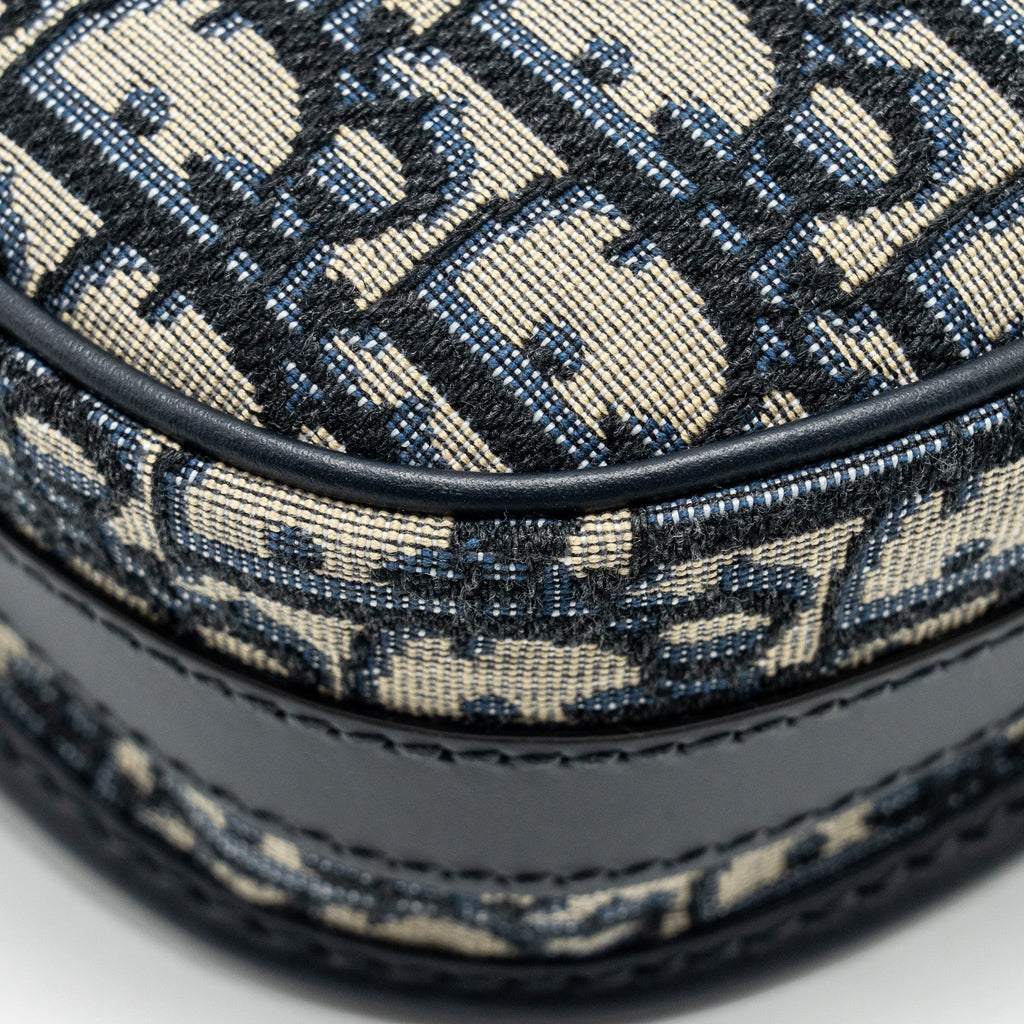 DIOR MEDIUM BOBBY BAG BLUE DIOR OBLIQUE JACQUARD GHW