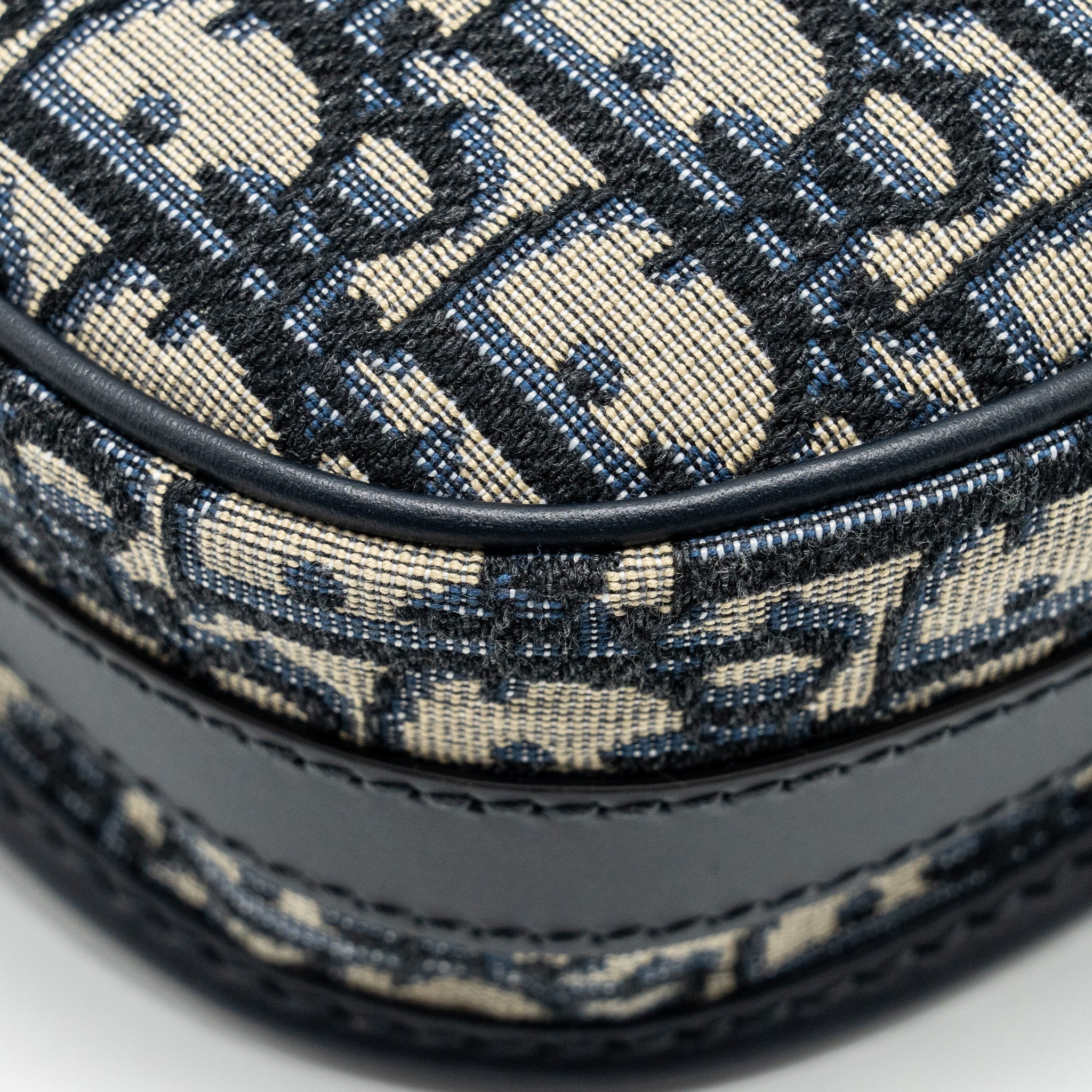 DIOR MEDIUM BOBBY BAG BLUE DIOR OBLIQUE JACQUARD GHW