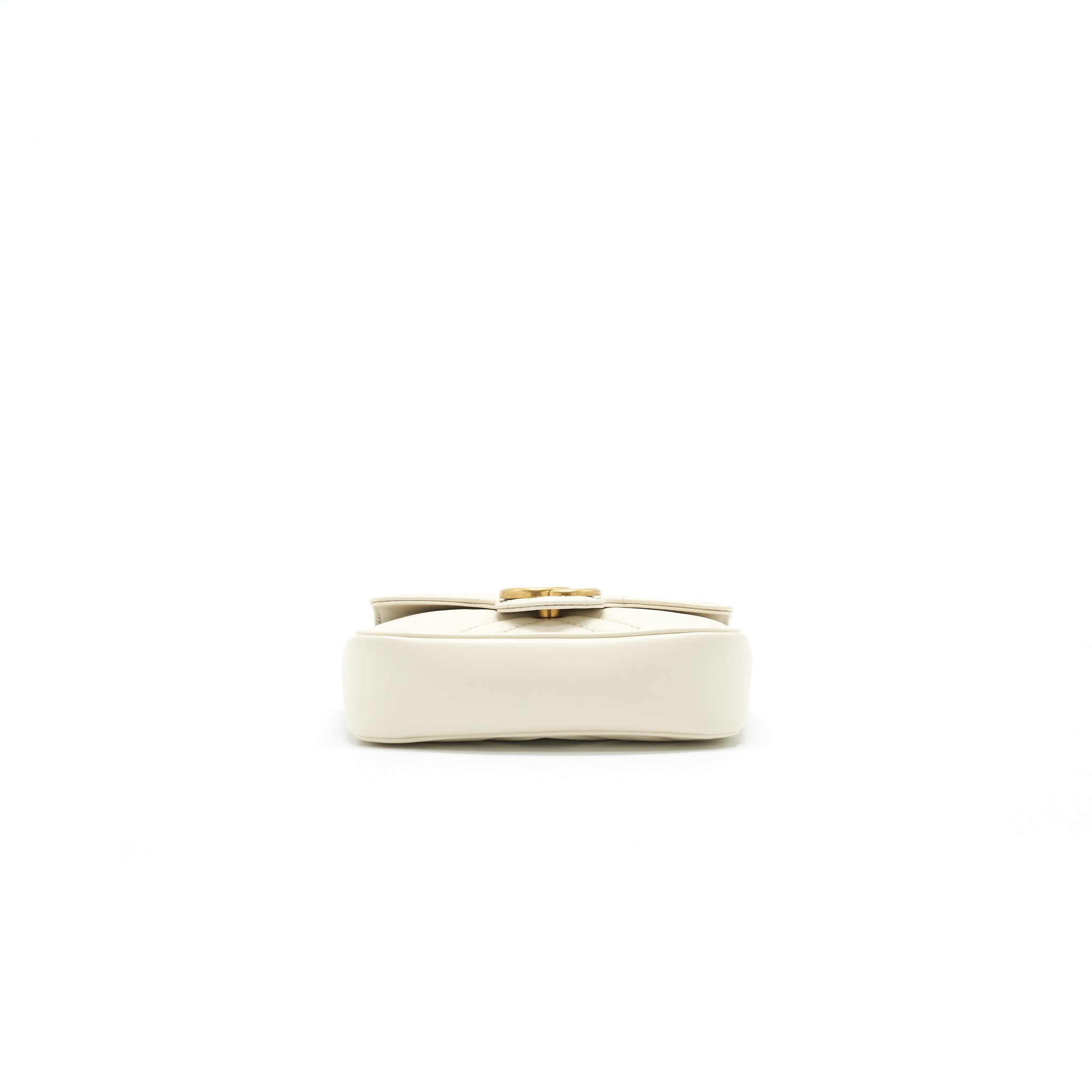 GUCCI GG MARMONT SUPER MINI BAG IN WHITE