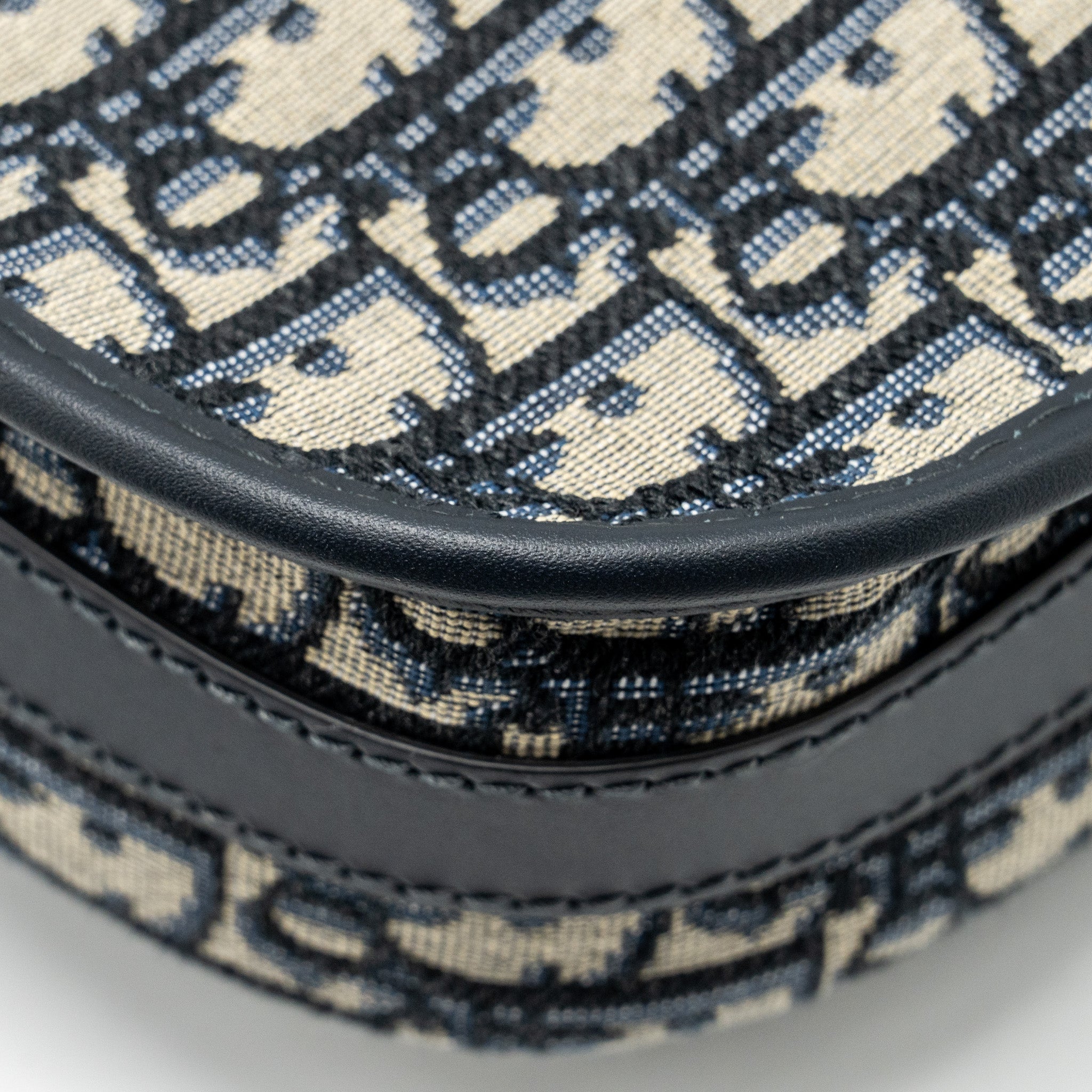 DIOR MEDIUM BOBBY BAG BLUE DIOR OBLIQUE JACQUARD GHW