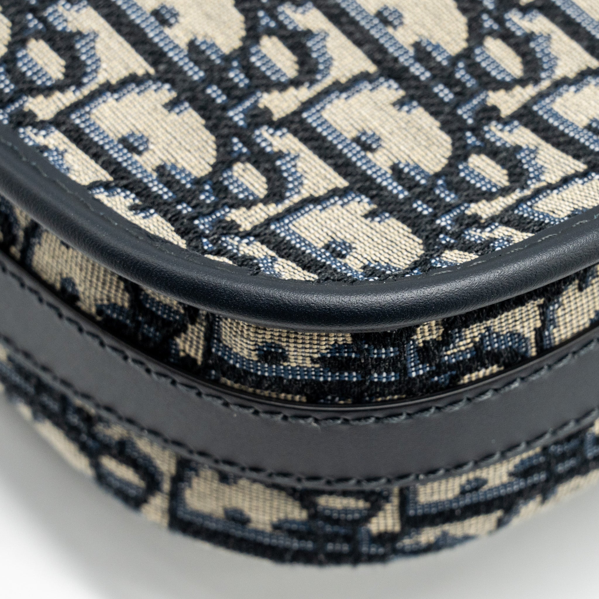 DIOR MEDIUM BOBBY BAG BLUE DIOR OBLIQUE JACQUARD GHW